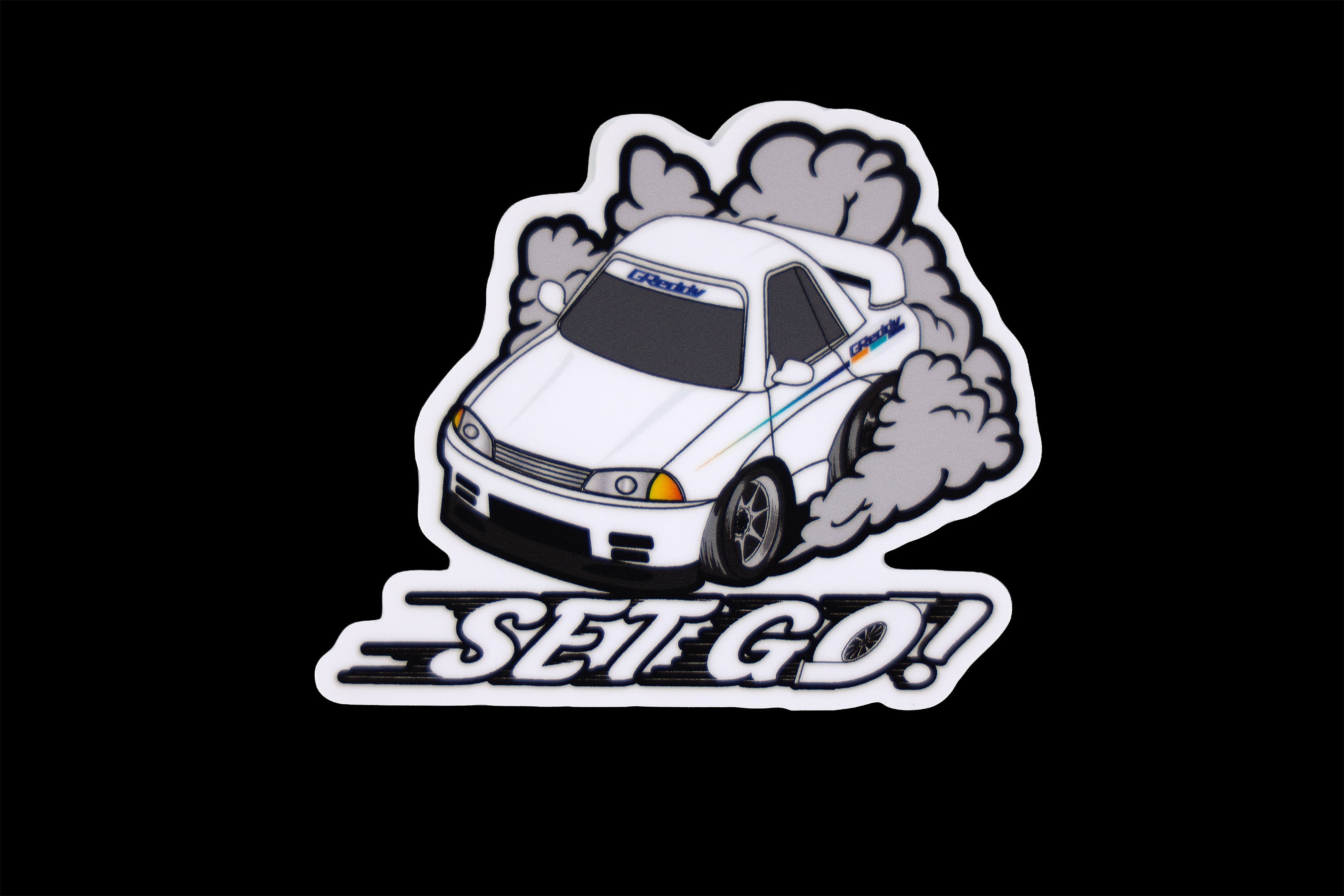 GReddy Set Go! - Sticker Pack