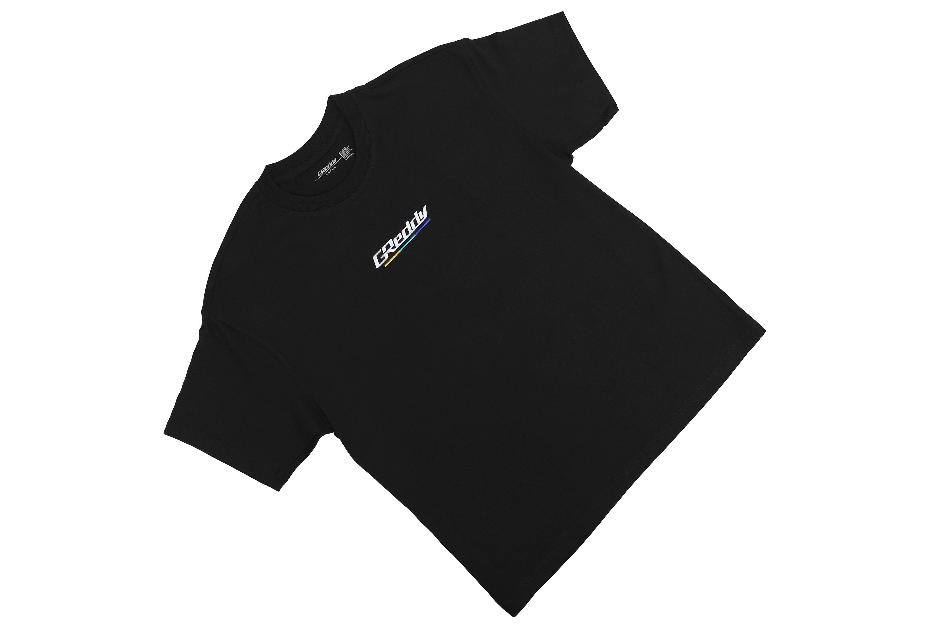 GReddy Underline Embroidered Tee – Black