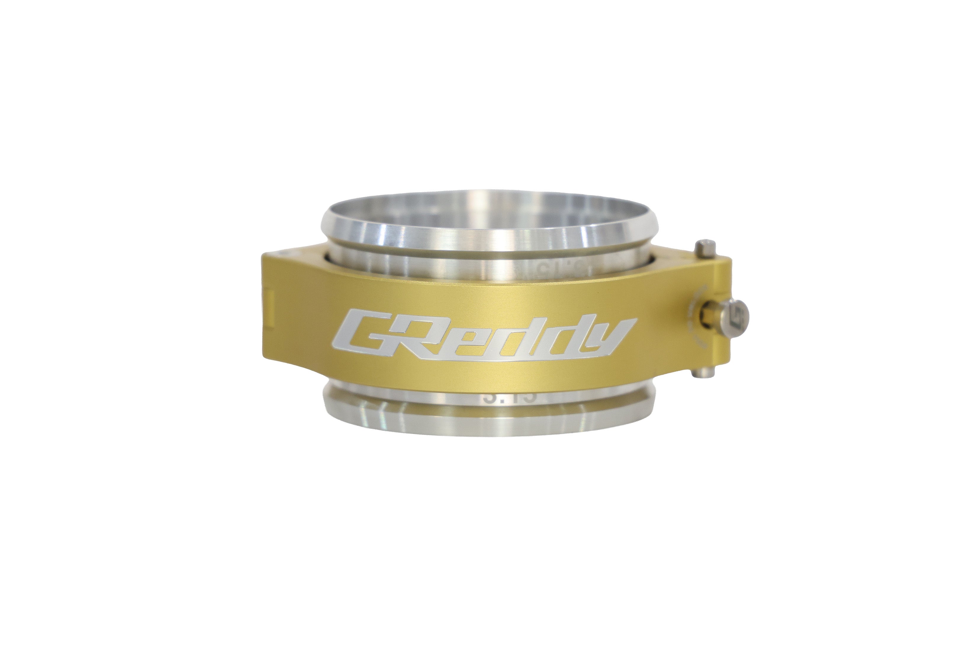 GREDDY 80mm BOOST TUBE CLAMP WITH WELD-ON RINGS (GOLD) - (22420315)
