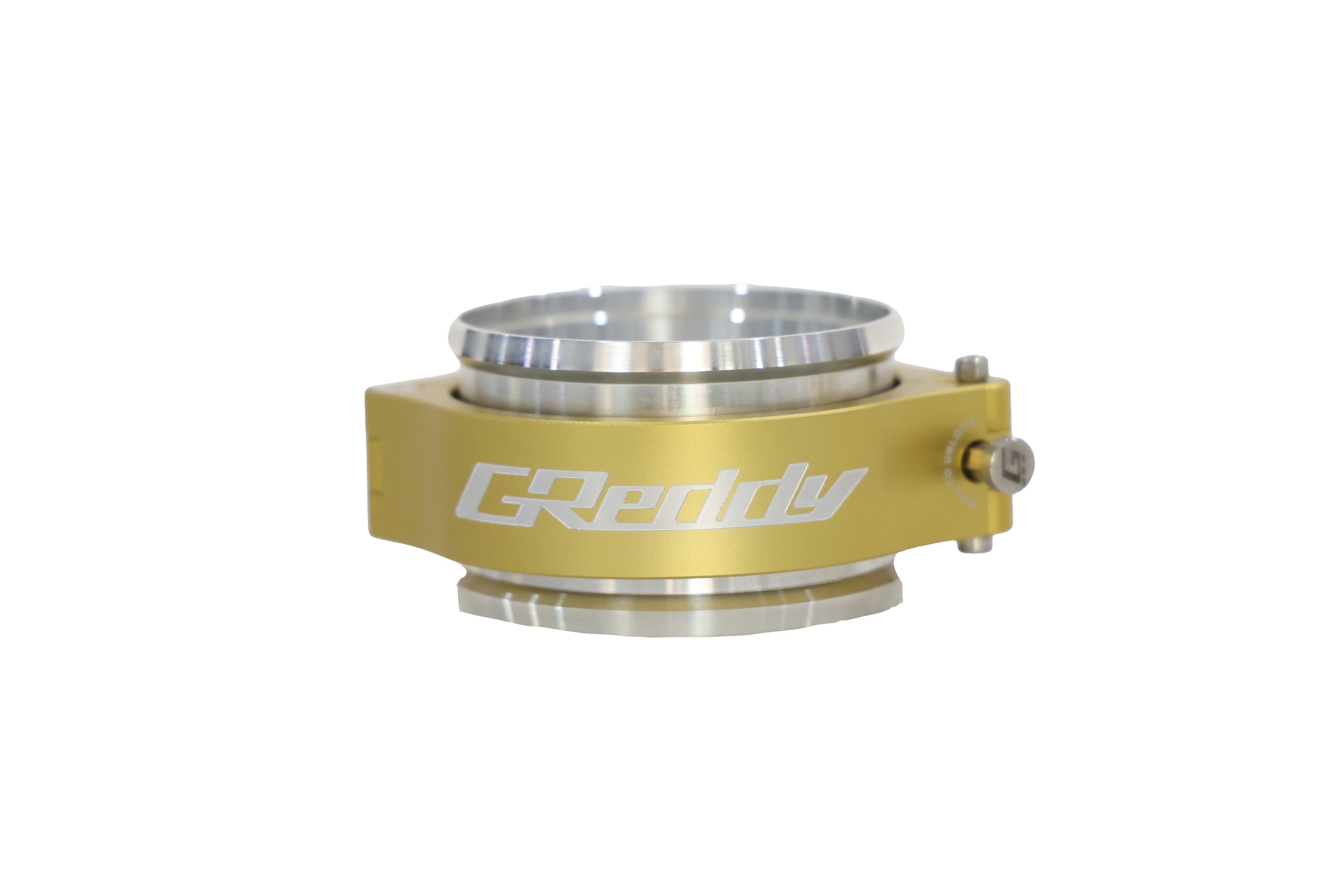 GREDDY 3.0" BOOST TUBE CLAMP WITH WELD-ON RINGS (GOLD) - (22420300)