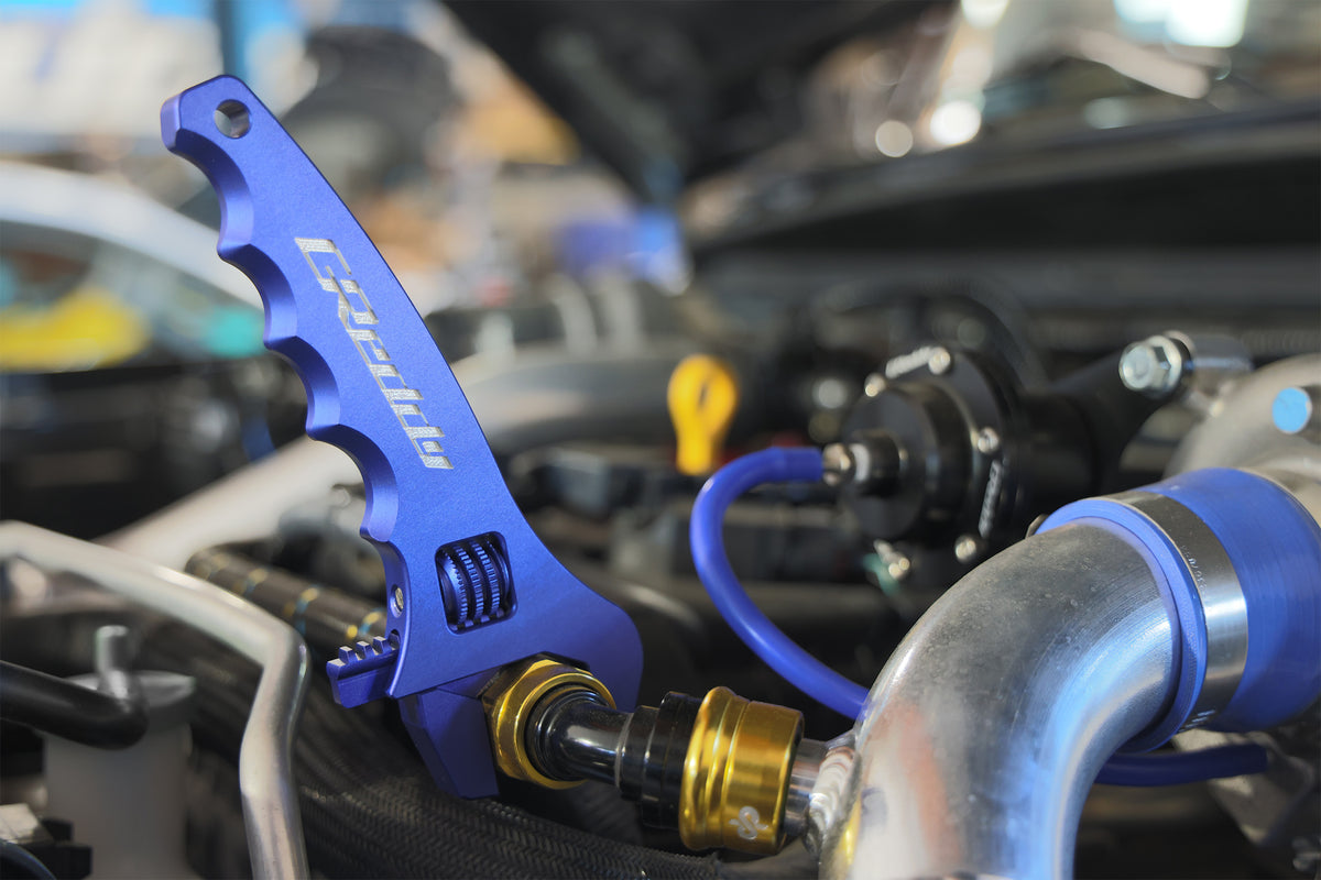 GReddy X Dyme Adjustable AN Wrench V2 - Blue