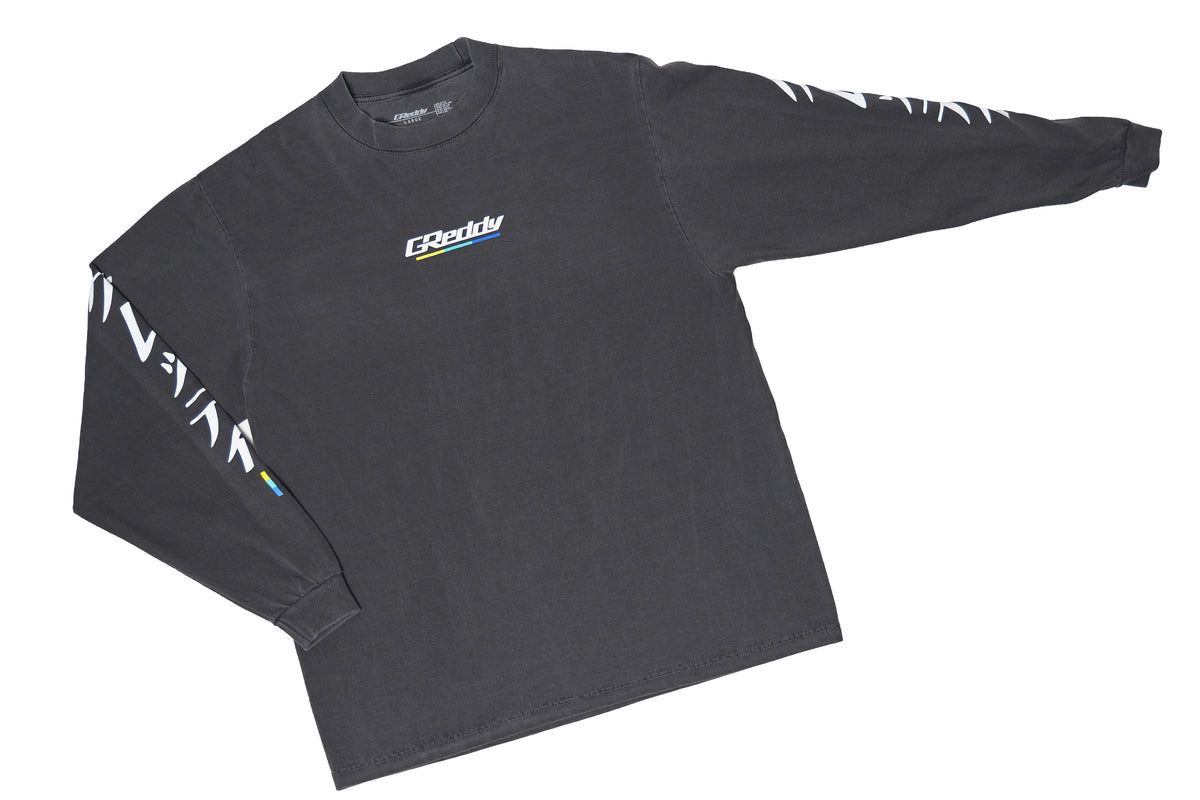 GReddy Understripe Boxy Long Sleeve Tee - Shadow