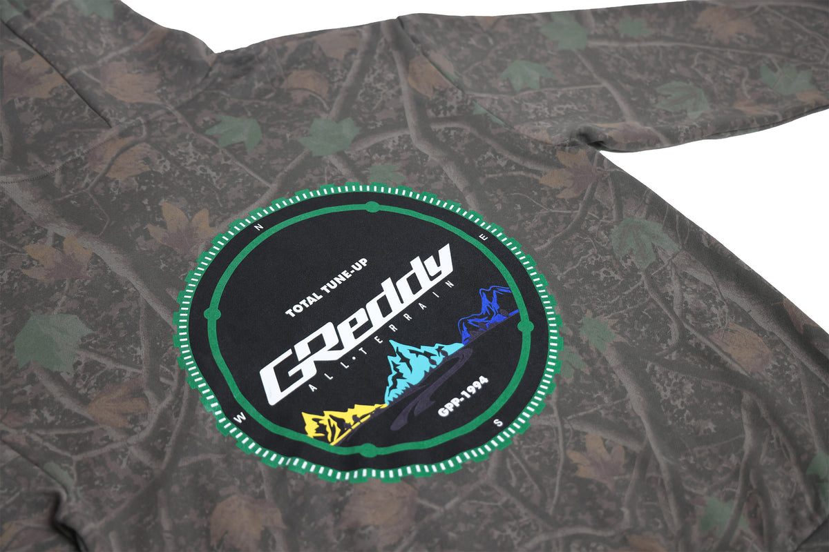 GReddy All Terrain Seal Hoodie - Darkwood Tree Camo