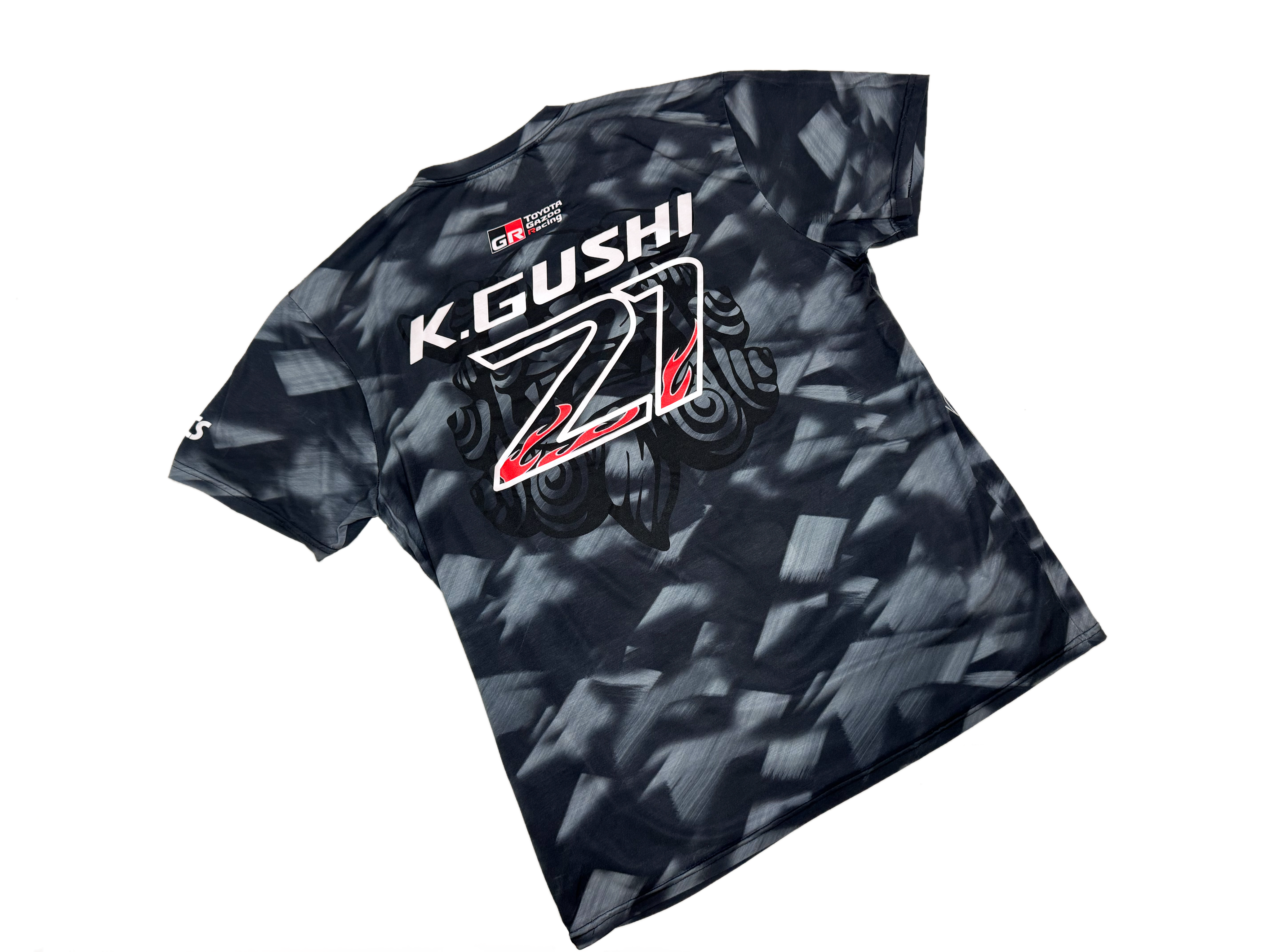 GReddy x Gushi LB2 Tee - Glacier Black