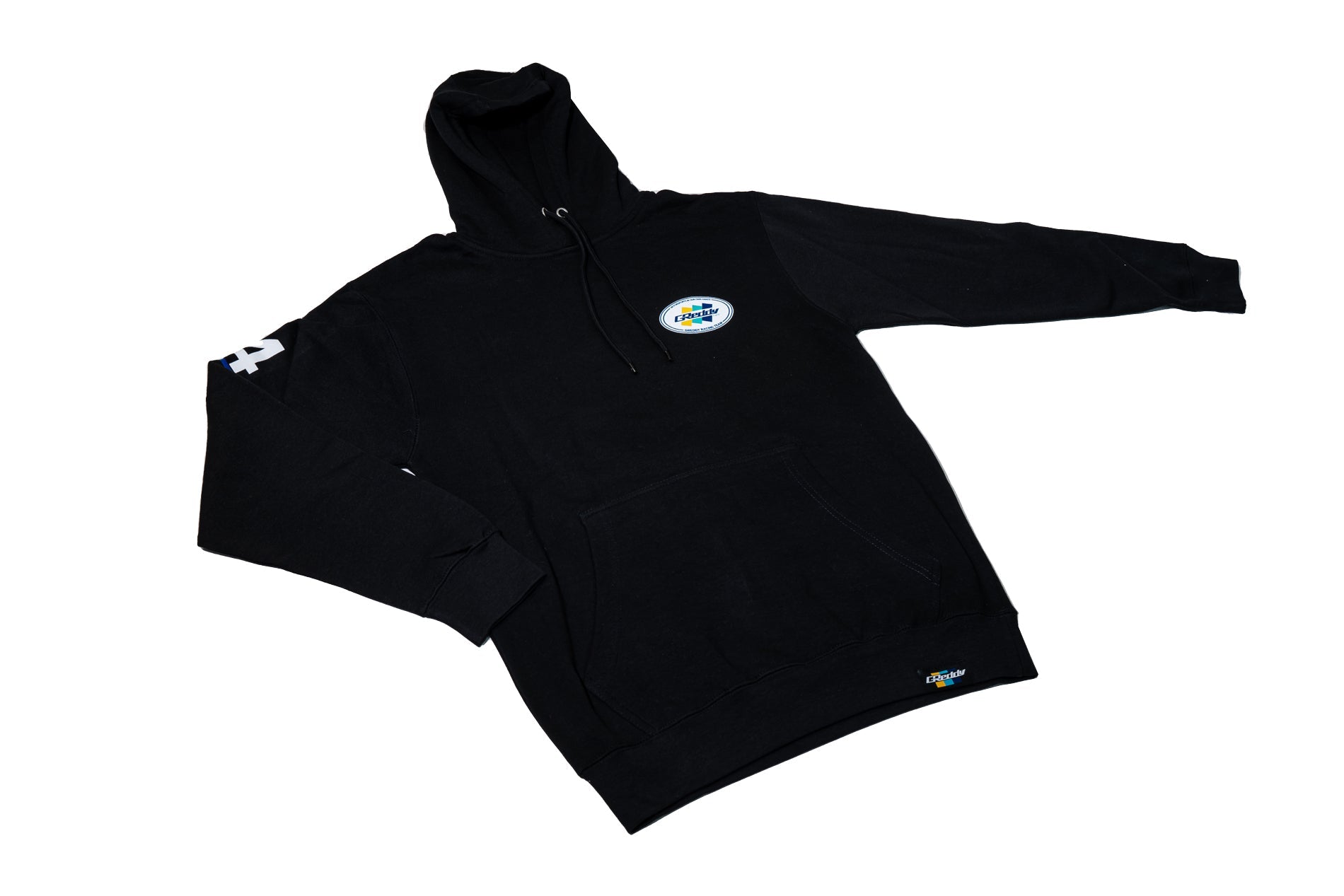 GReddy Racing Team Oval Logo Pullover Hood - Black