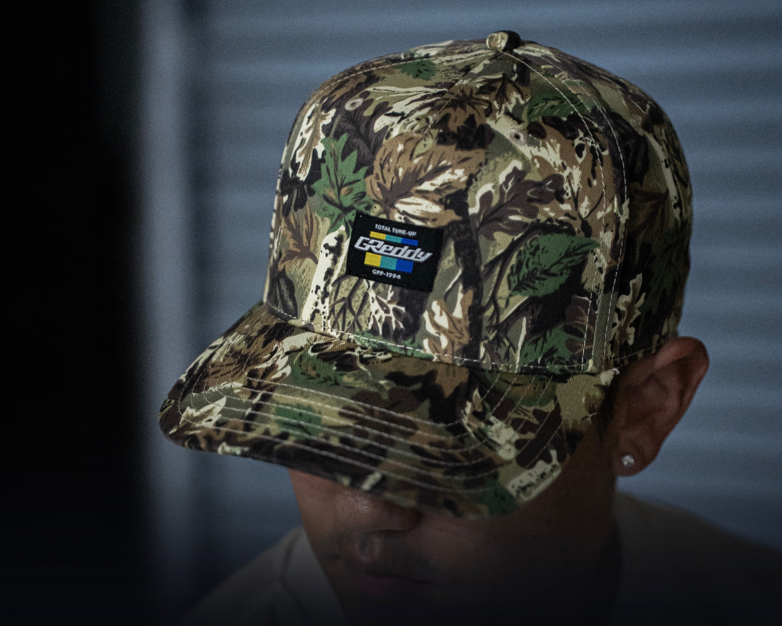 GReddy Total Tune-Up A-Frame Cap - Brown Camo