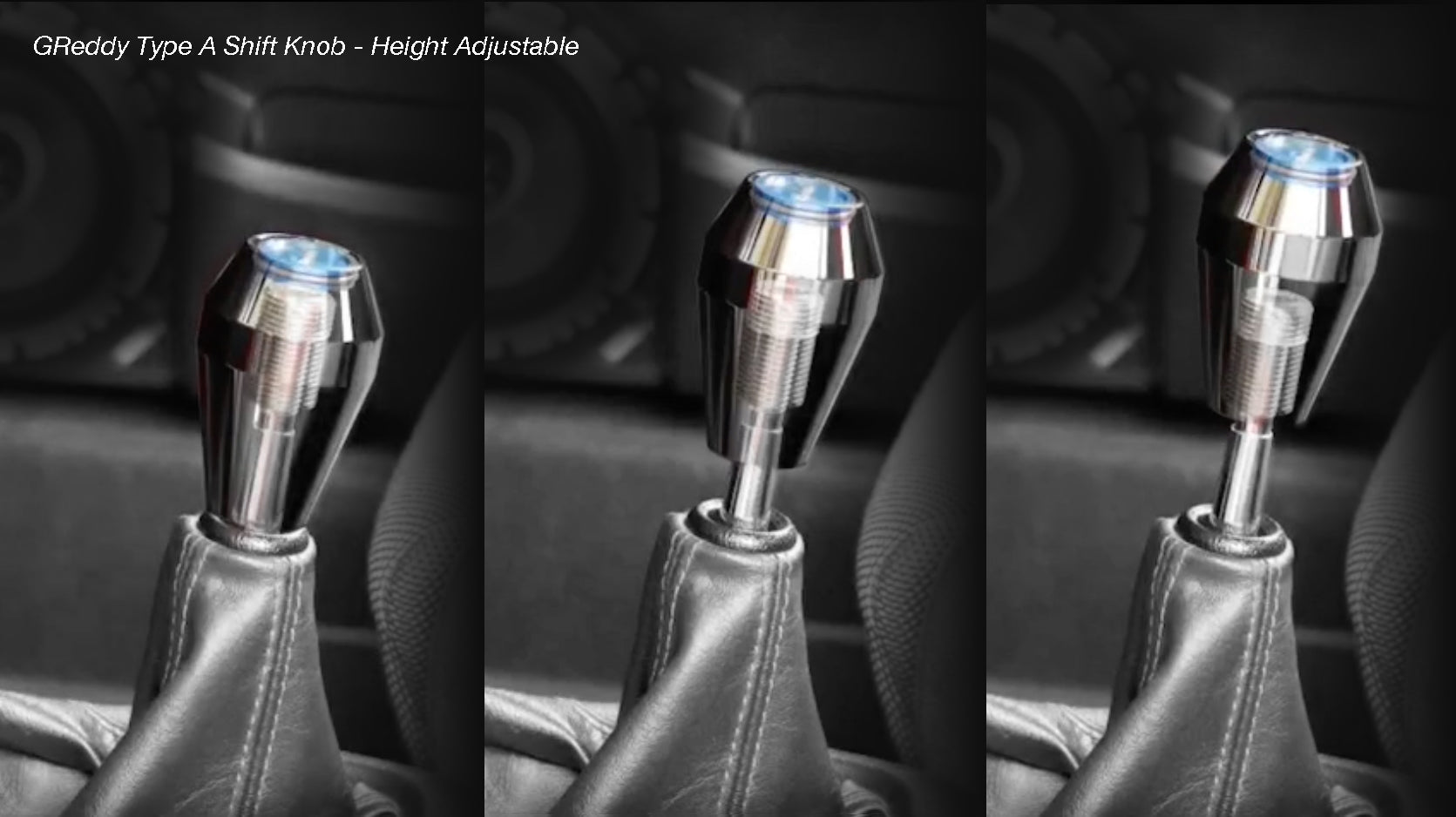 GReddy Type A Shift Knobs - Polished