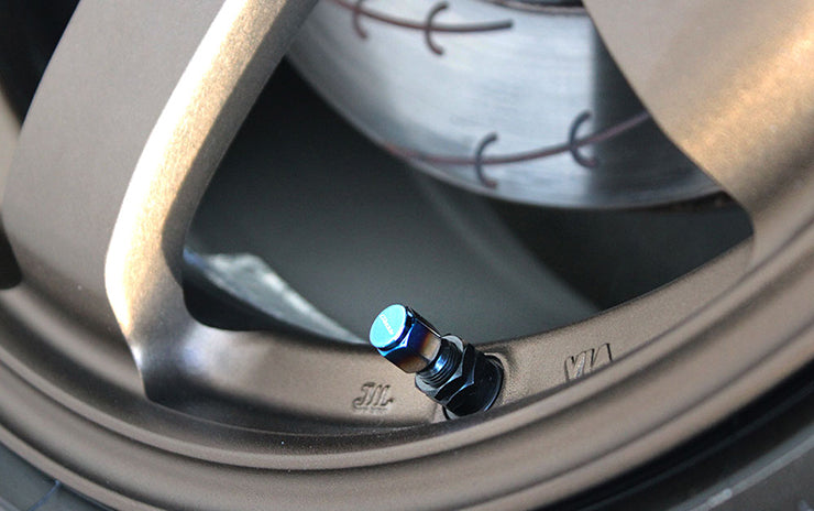 GREDDY AIR VALVE STEM CAP (TI) - (18001996)