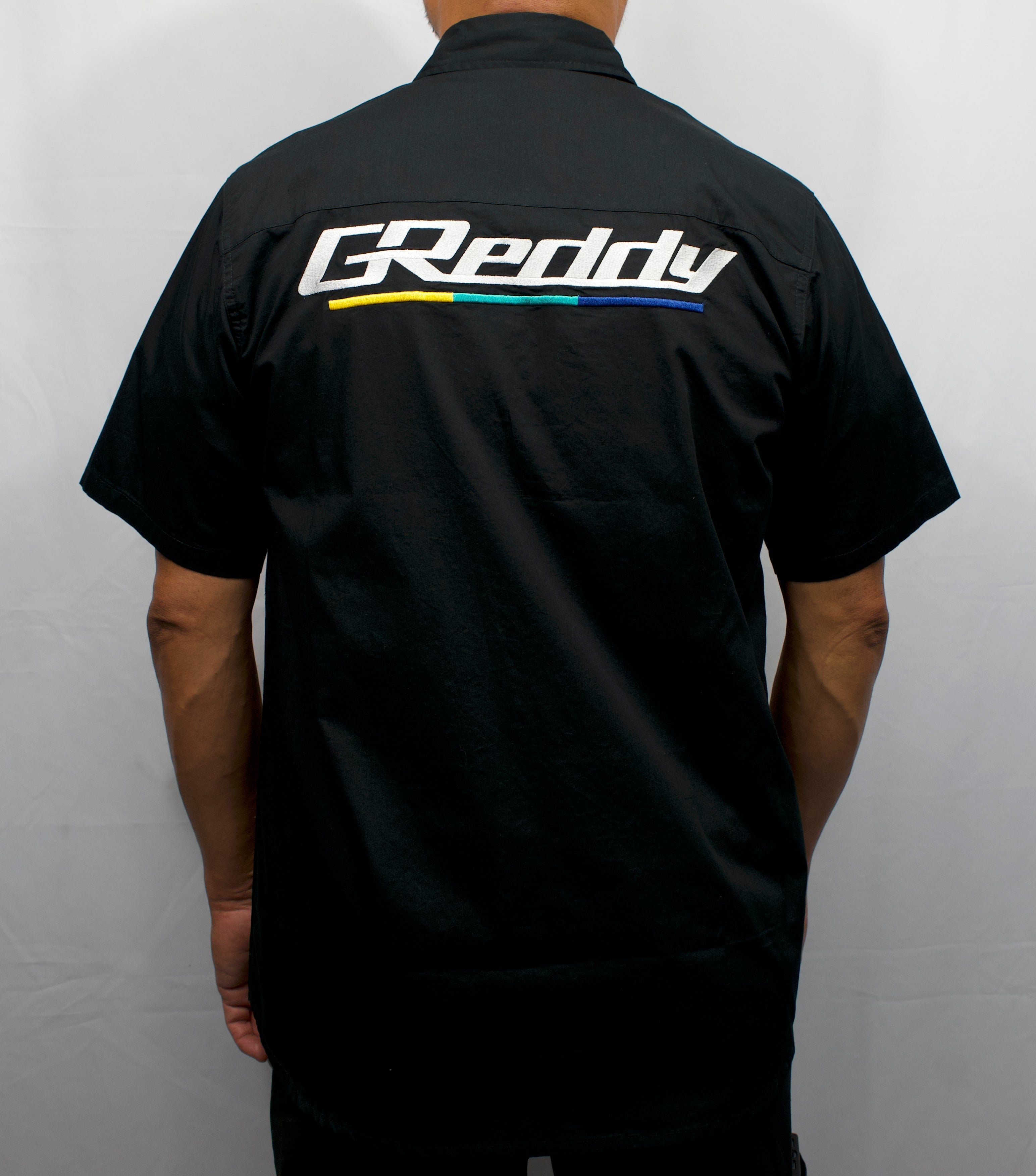 GReddy Mechanic's Button-up Work Shirt(s) 2.0 - Black