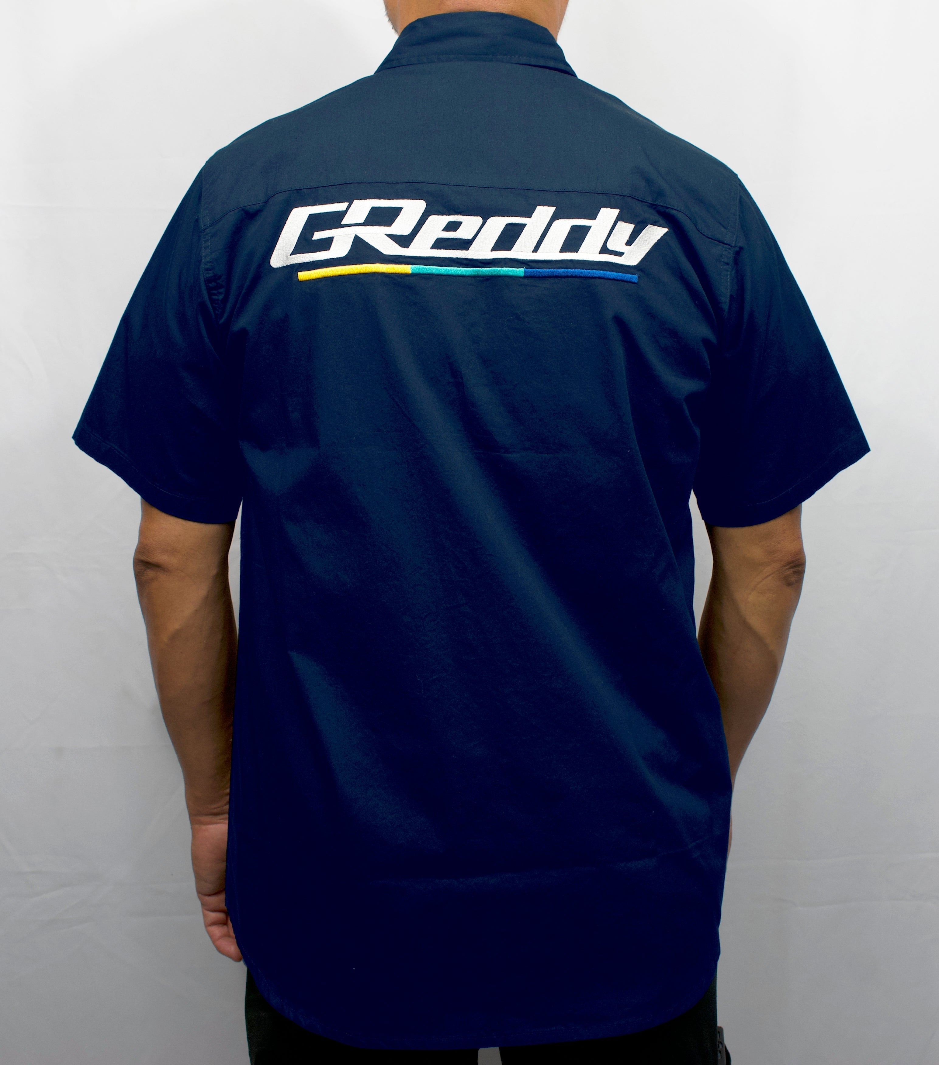 GReddy Mechanic's Button-up Work Shirt(s) 2.0 - Navy