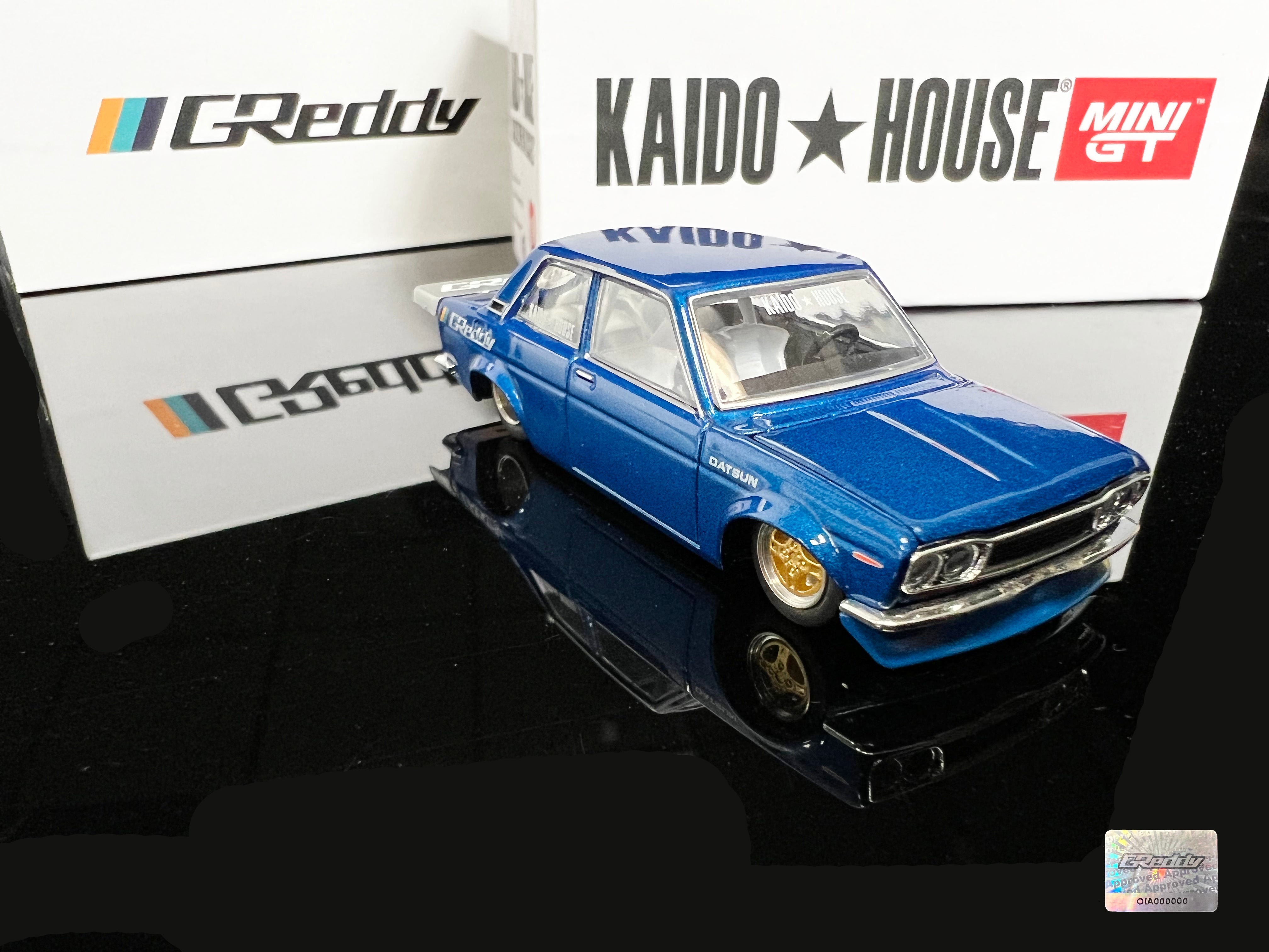 GPP Exclusive, Limited GReddy Datsun 510 Kaido Pro Street - Bay-side Blue