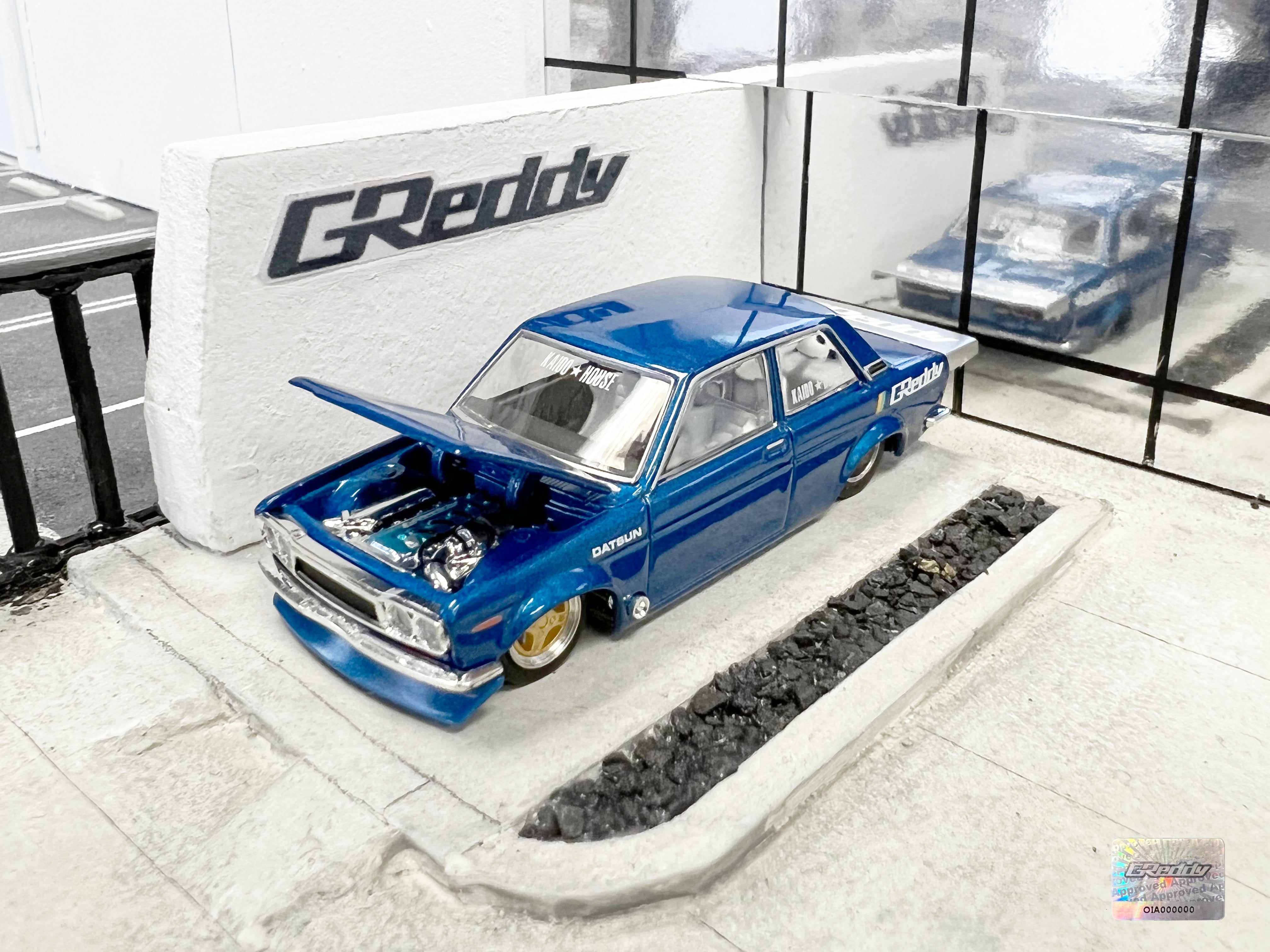GPP Exclusive, Limited GReddy Datsun 510 Kaido Pro Street - Bay-side Blue