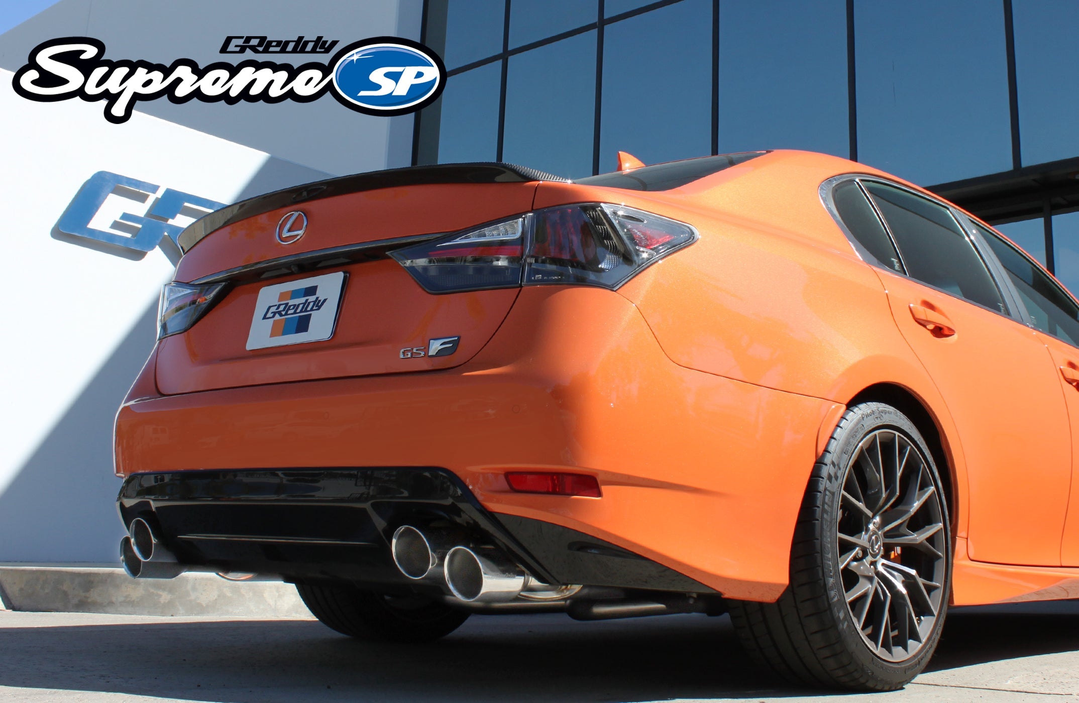 SUPREME LEXUS GSF 16-17 AXLE-BACK SYSTEM - (10118207)