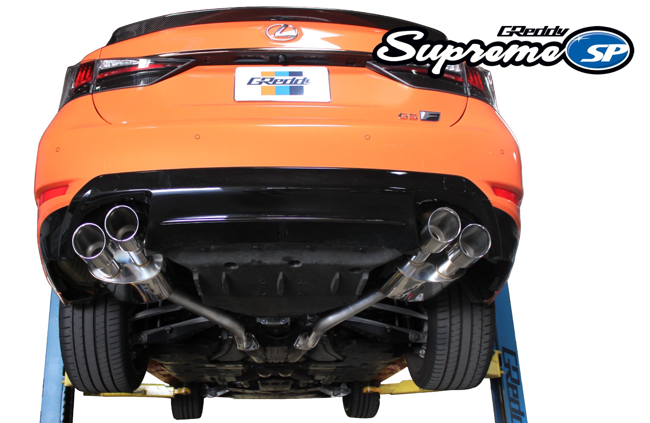 SUPREME SP  LEXUS GSF 16-17 AXLE-BACK SYSTEM - (10118207)