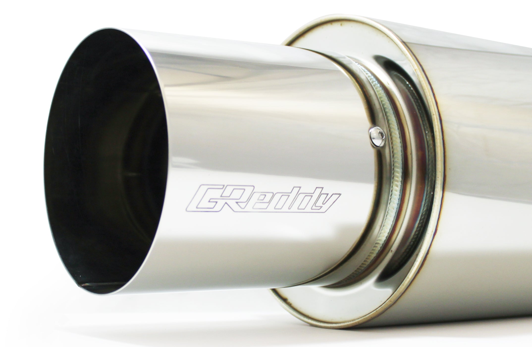 * SALE - REVOLUTION UNIVERSAL MUFFLER 2.5"- 3-BOLT 105MM TIP - (11001126)