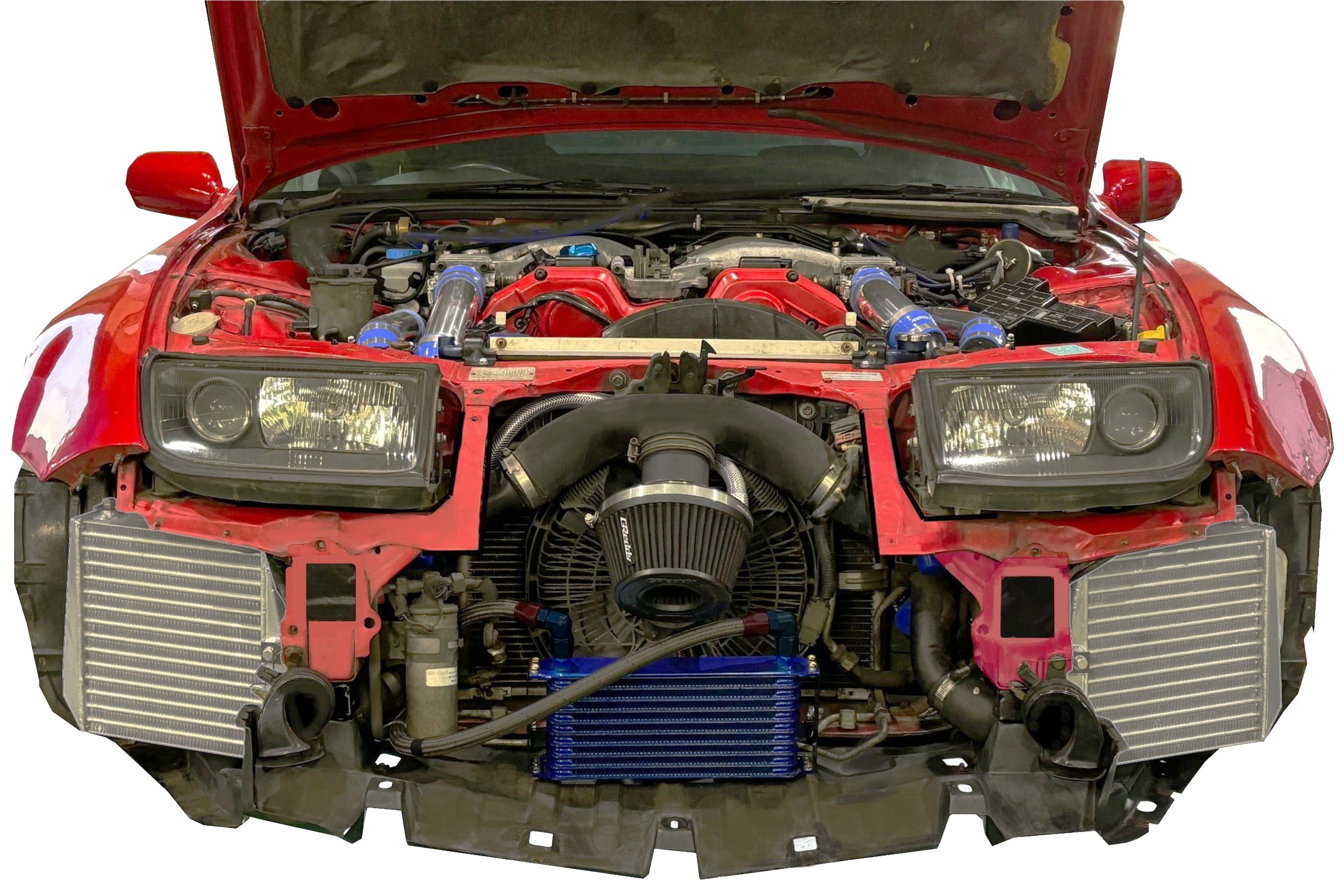 GREDDY INTERCOOLER KIT 300Z  Z32  2X T-16F - (12020226)
