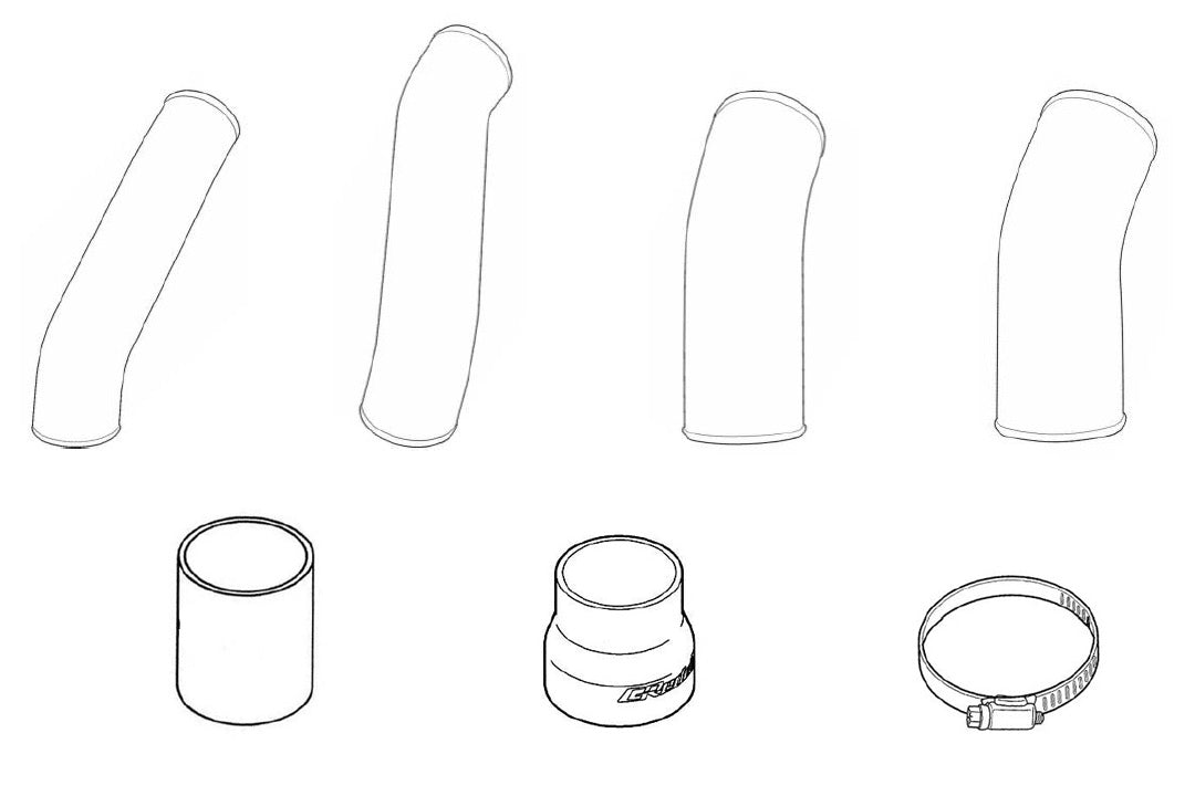 Z32 ALUMINUM INTAKE PIPING KIT - (12020930)