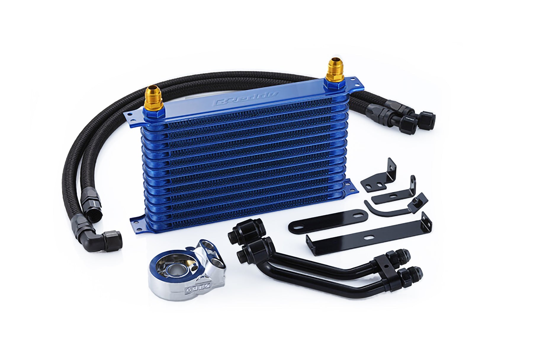 OIL COOLER KIT STD VAB (A-C) 10ROW JDM SPEC  - (12064611)