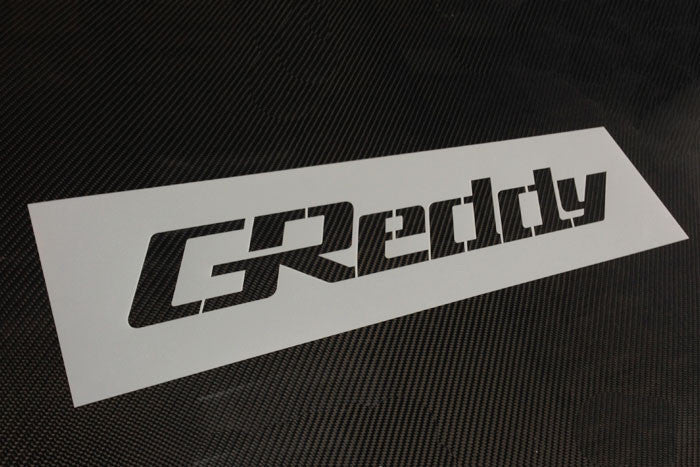 GREDDY STENCIL LG 22.5"X3.125" - (12099997)