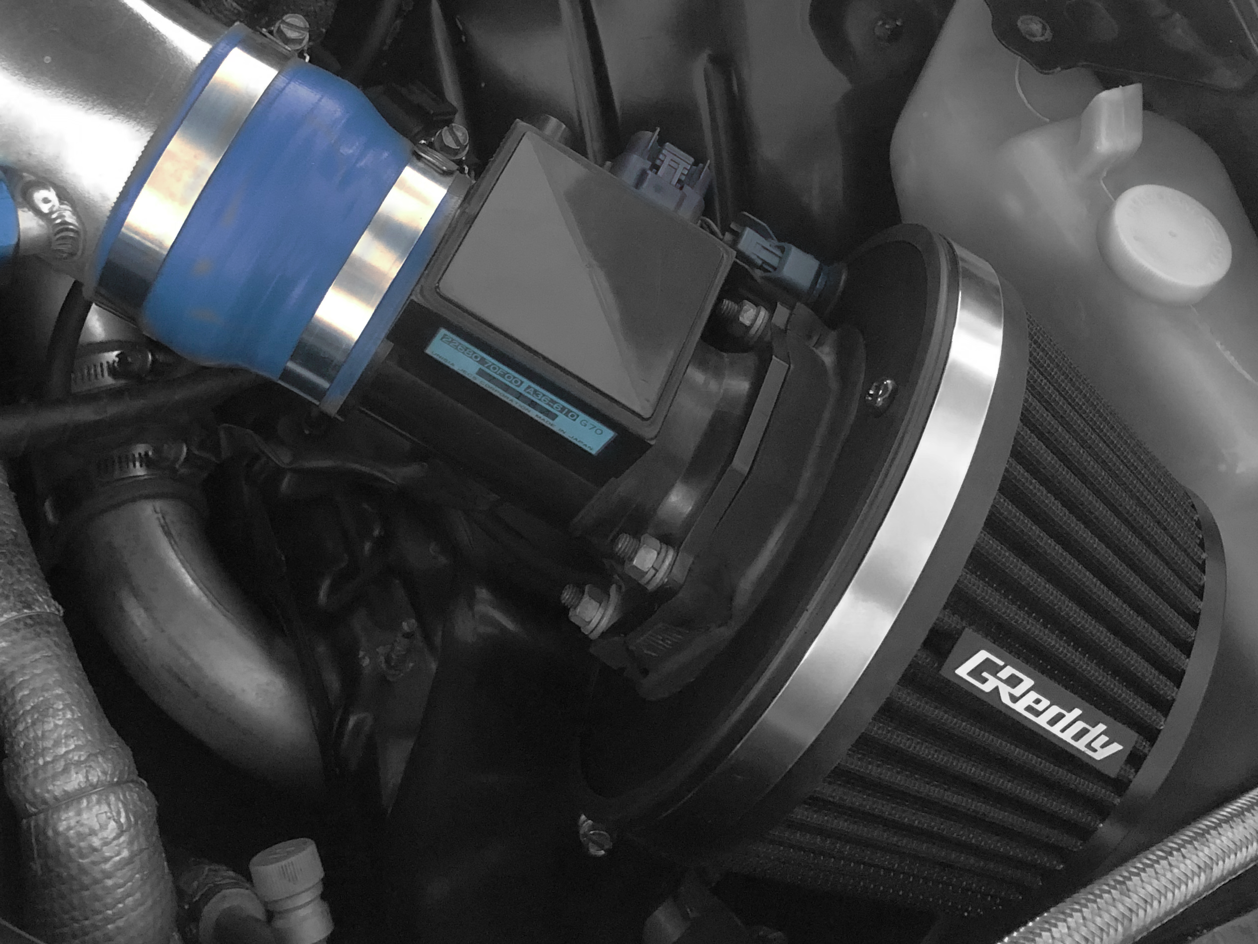 ShopGreddy Spl.: GReddy A/F-type Airinx M 172 Air Filter, Baseplate & Adapters