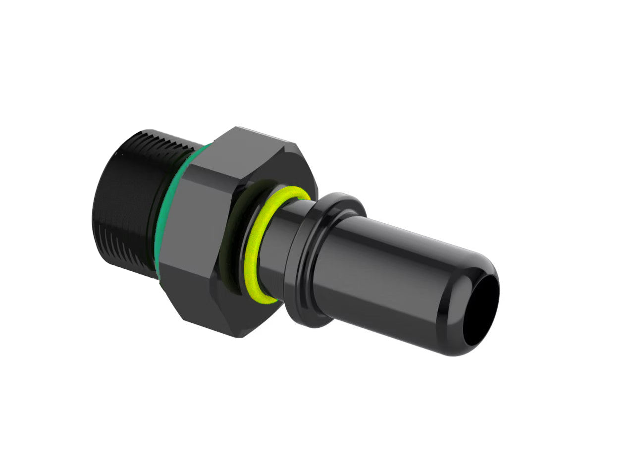 GREDDY PRO/SPEC TO MALE METRIC ADAPTER(s) - BLACK - (12871006 12871007)