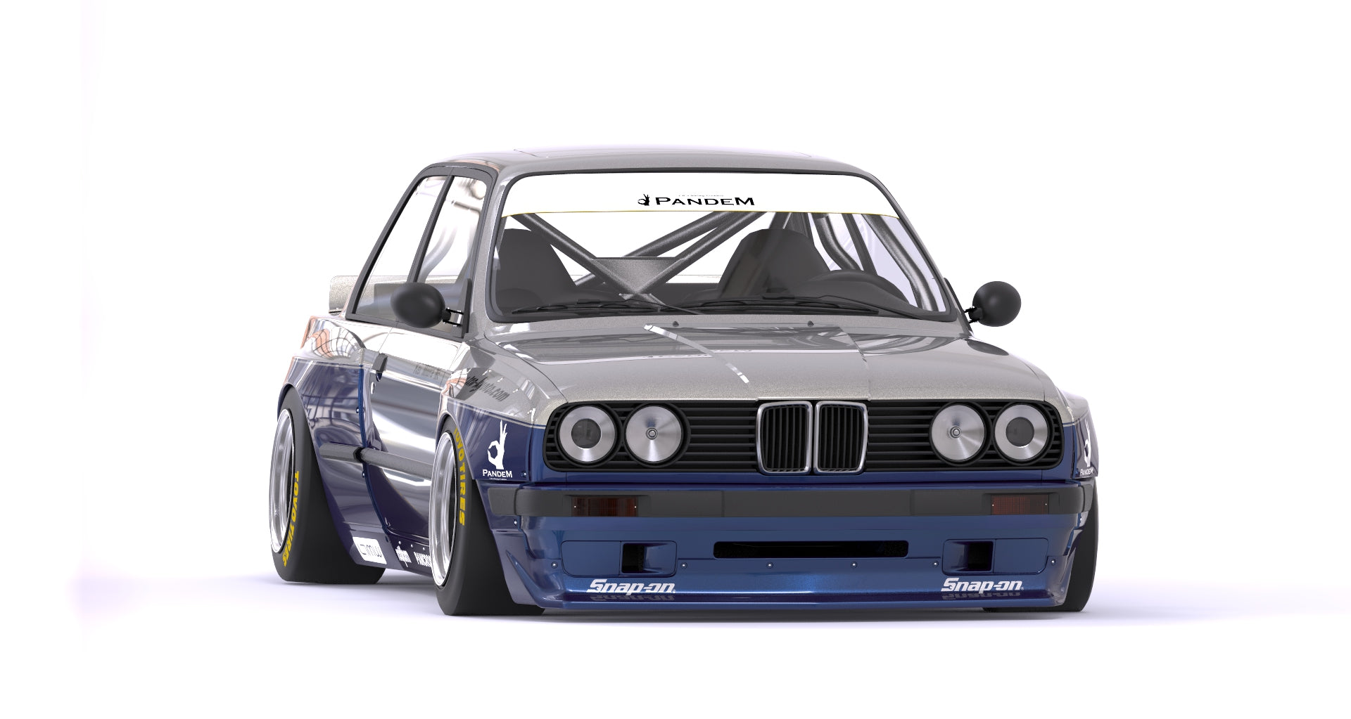 Pandem E30 (V1) (V1.5) Aero - BMW 3-Series 2dr.