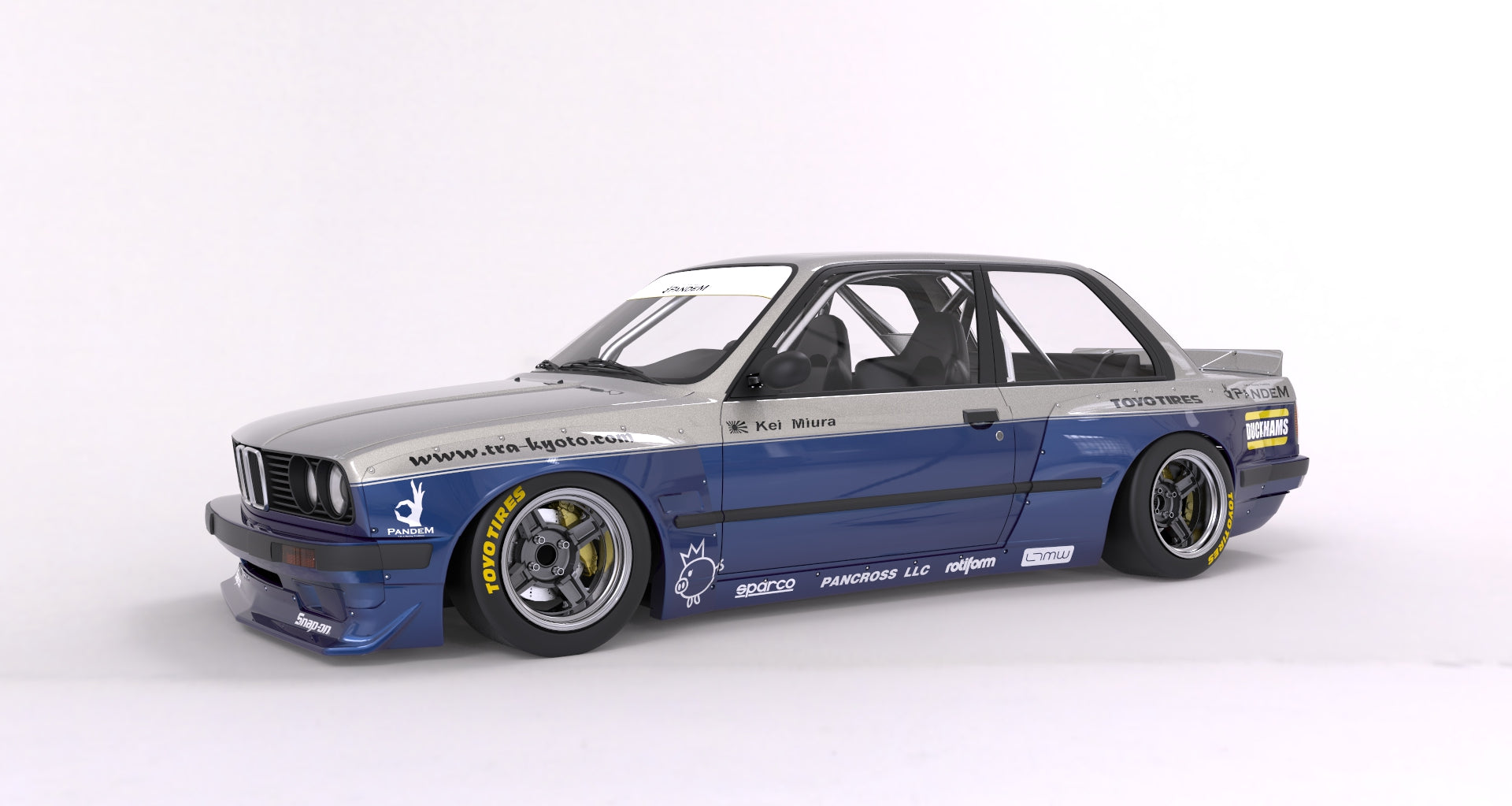 Pandem E30 (V1) (V1.5) Aero - BMW 3-Series 2dr.