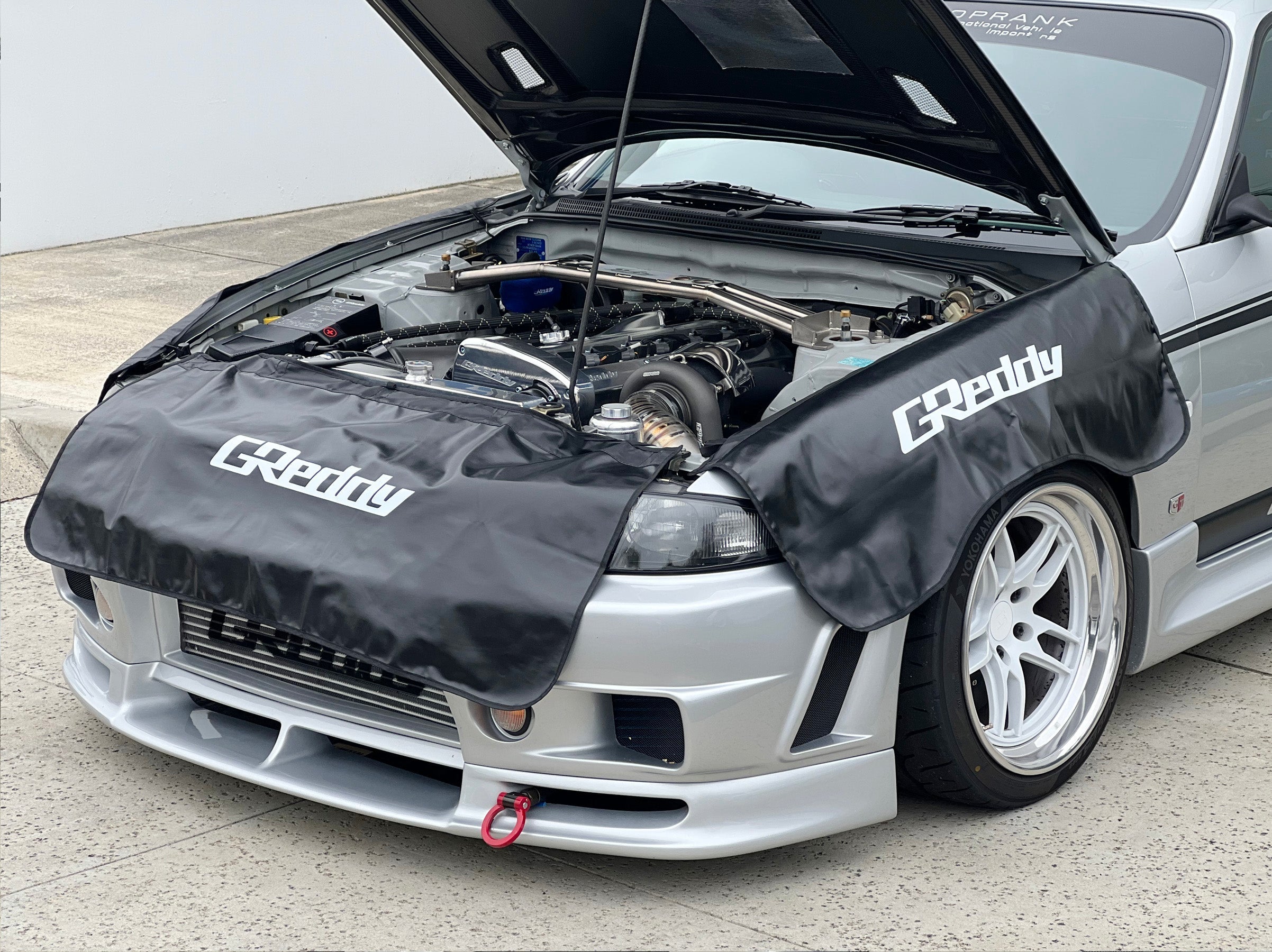 Out of Stock GReddy Front-End Scratch Guard Set - Black