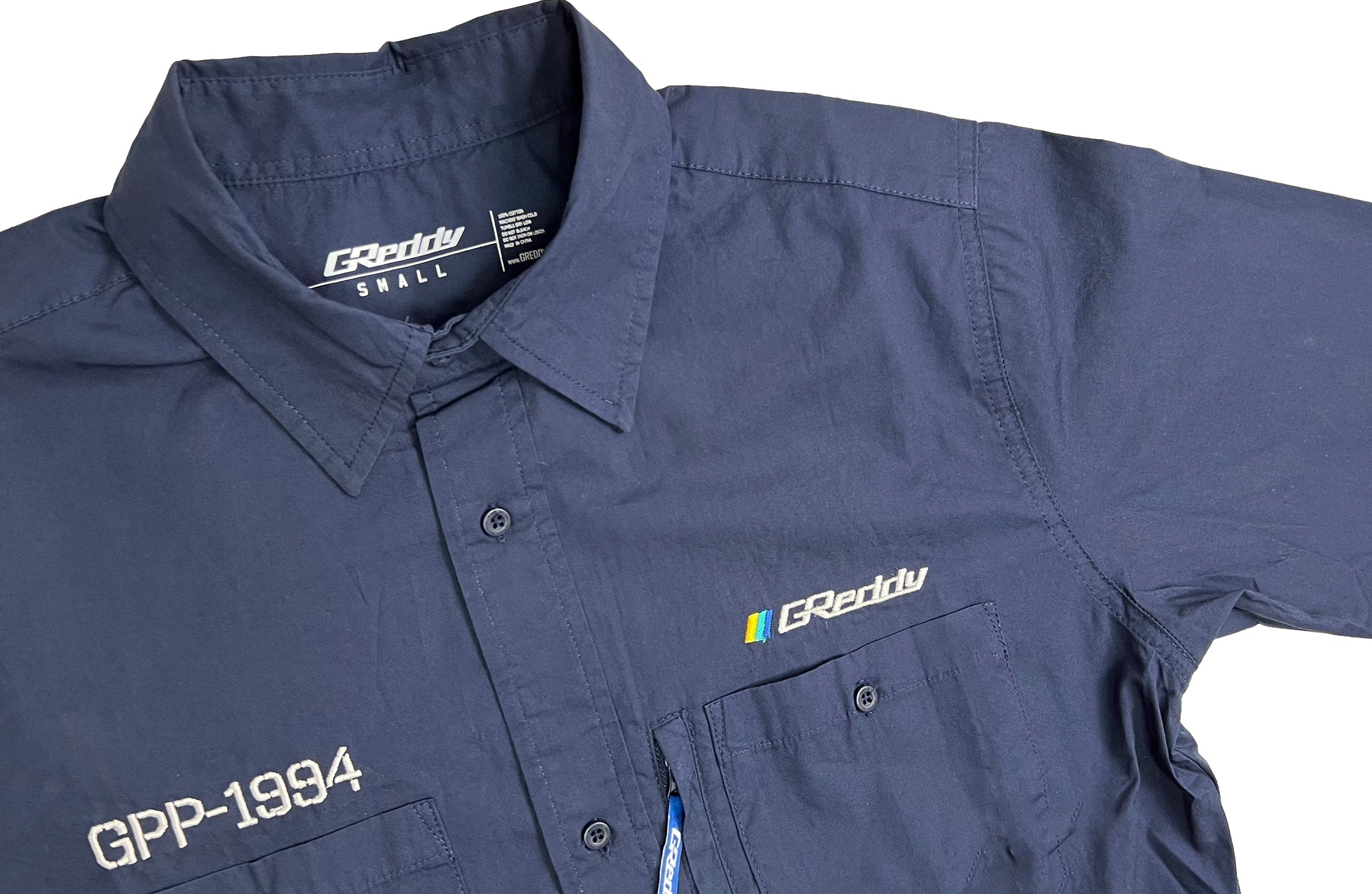 GReddy Mechanic's Button-up Work Shirt(s) 2.0 - Navy