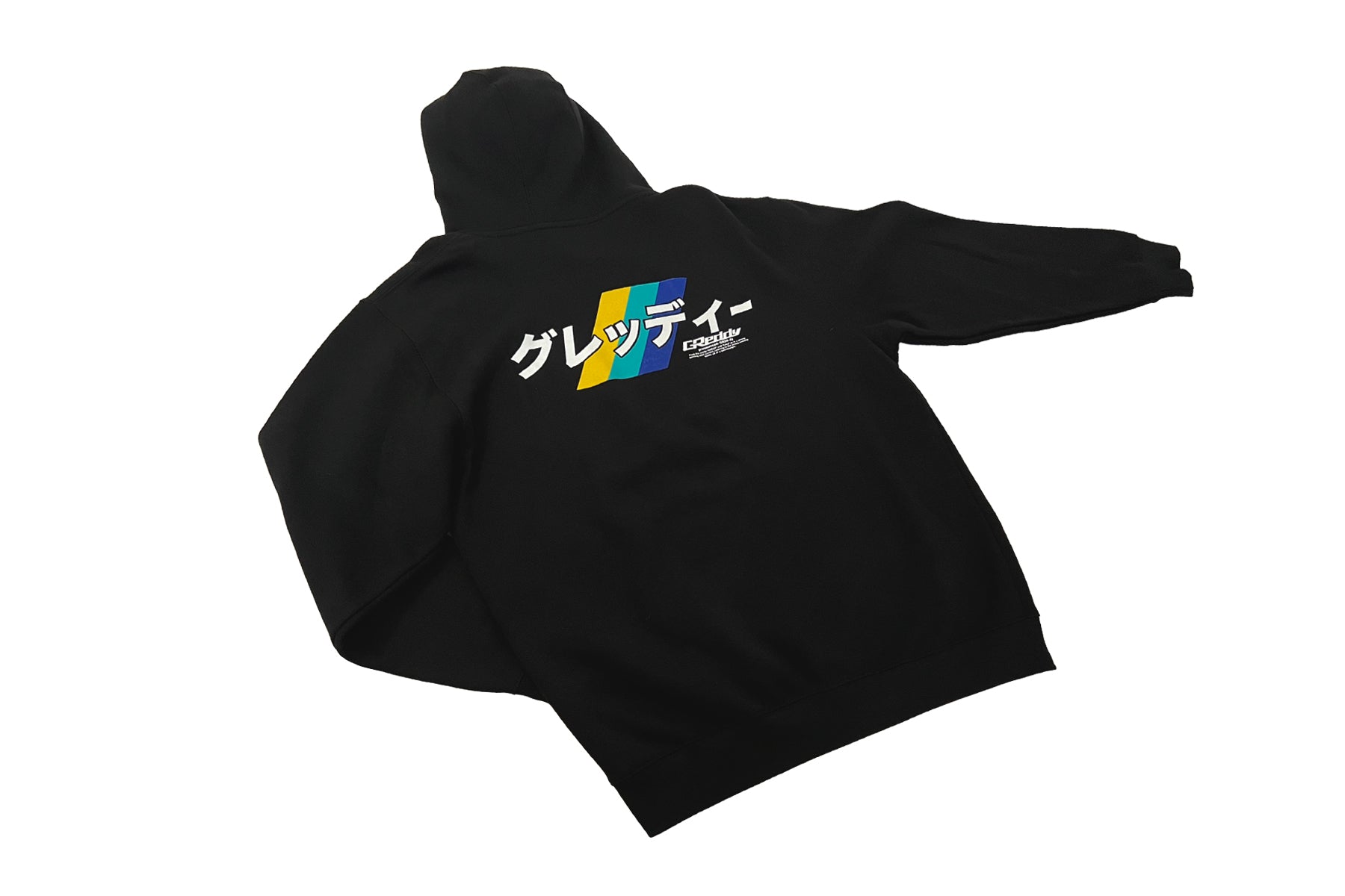 GReddy Katakana Pullover Hood - Black