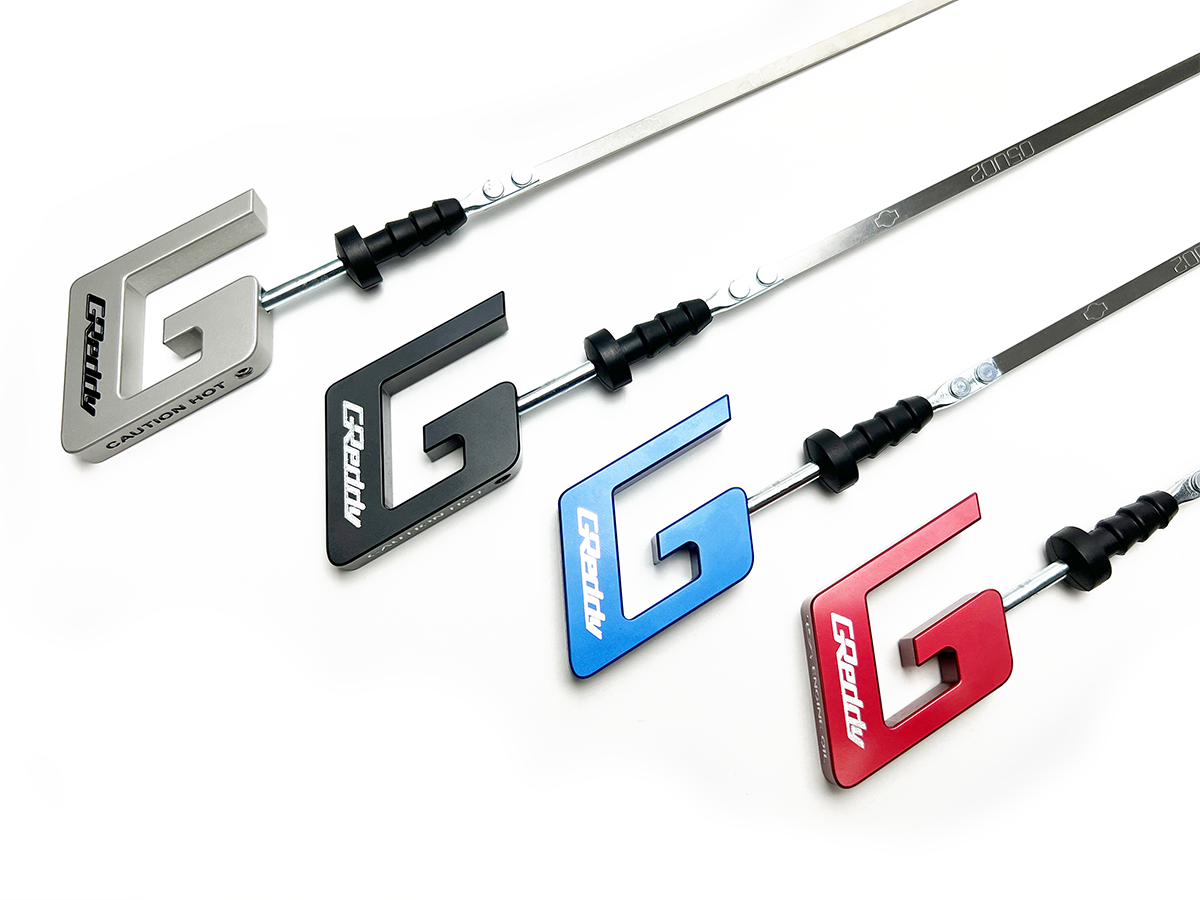 GREDDY RB26DETT “G” ENGINE DIPSTICK(s)- Silver, Black, Blue, or Red - (2390120x)