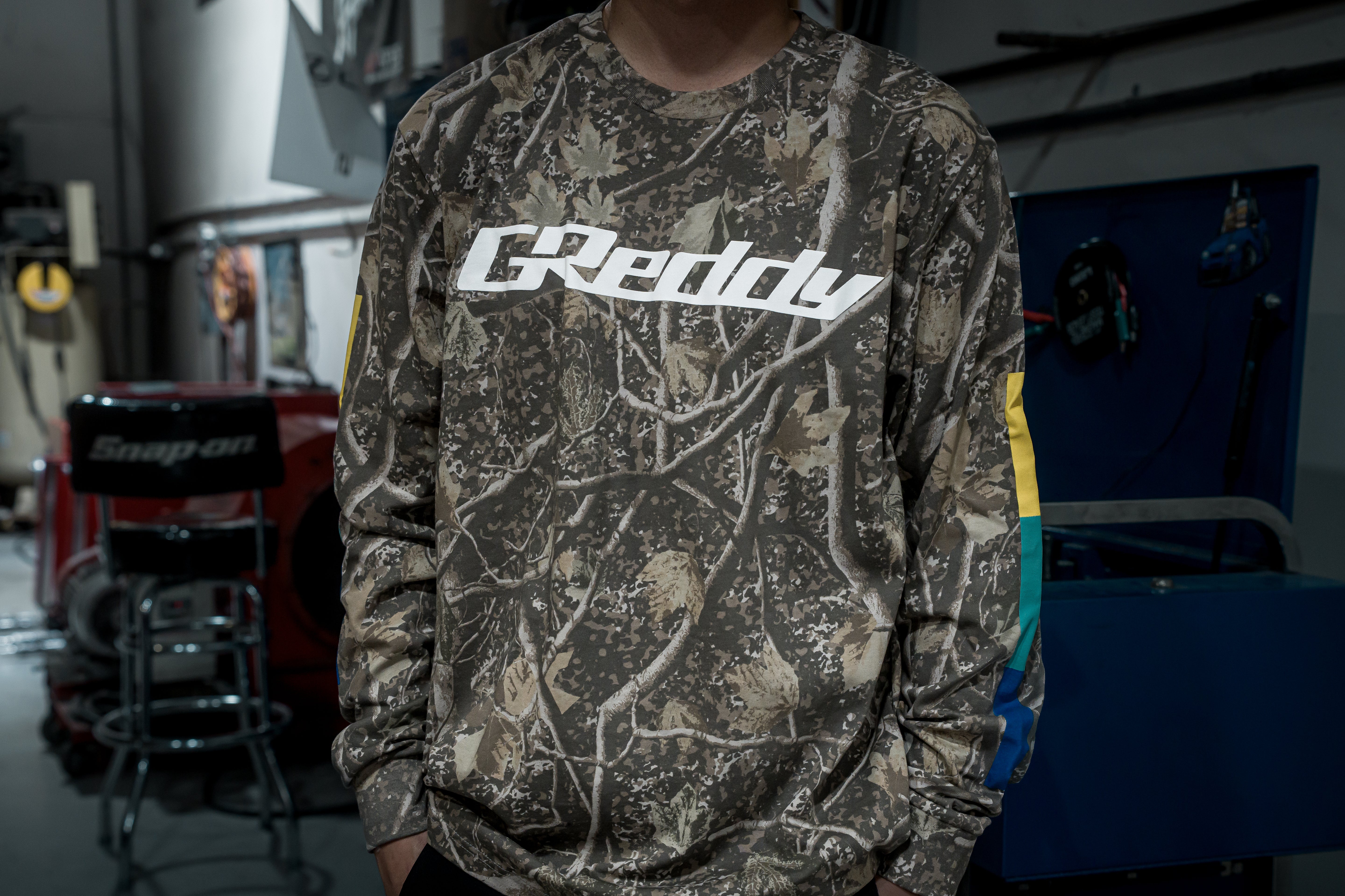 GReddy OG Long Sleeve Tee - Camo