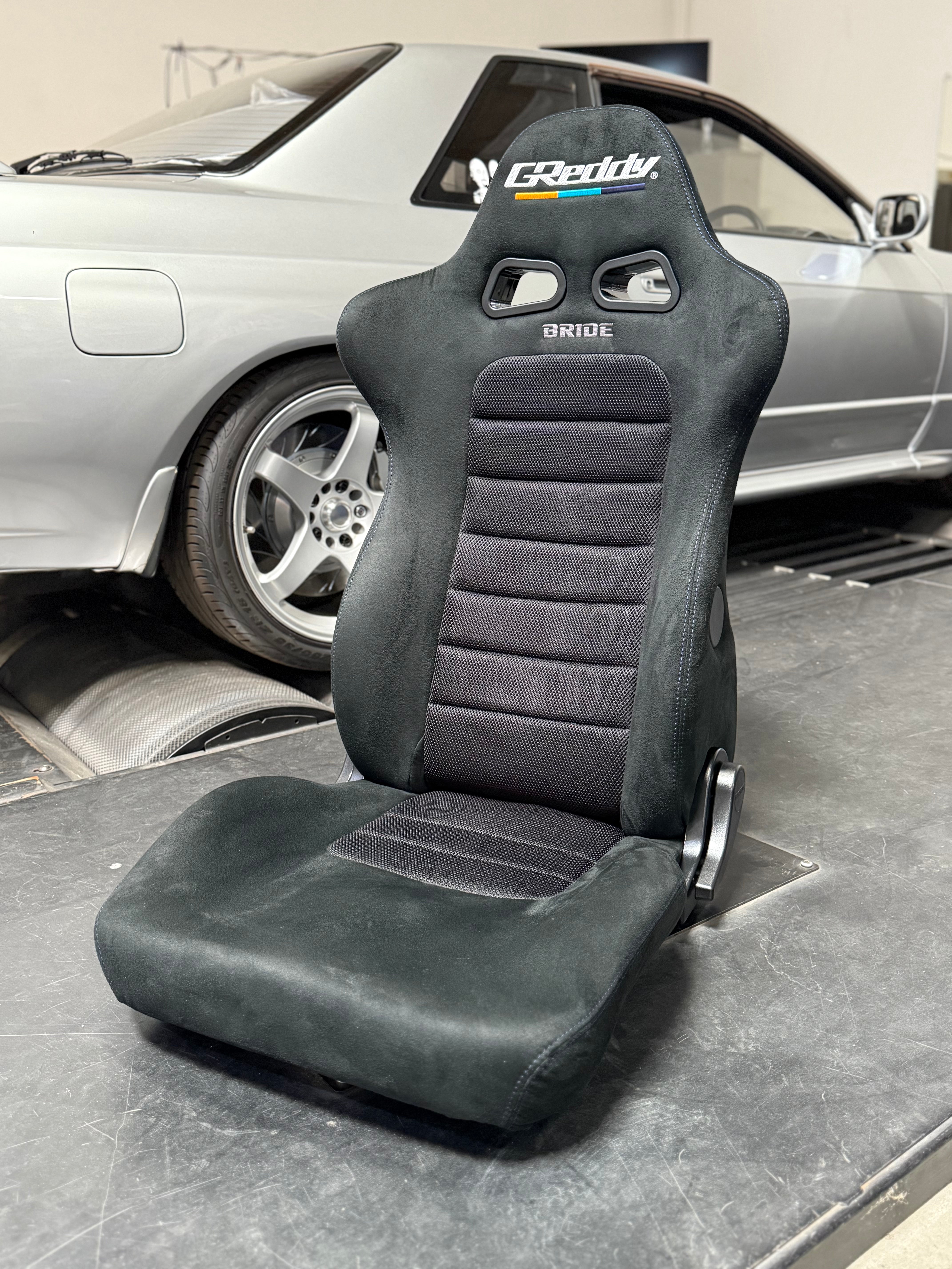 SOLD OUT!  2025 Reclining GReddy X BRIDE Euroster II Cruz Seat - Releasing 9/13 9am PST
