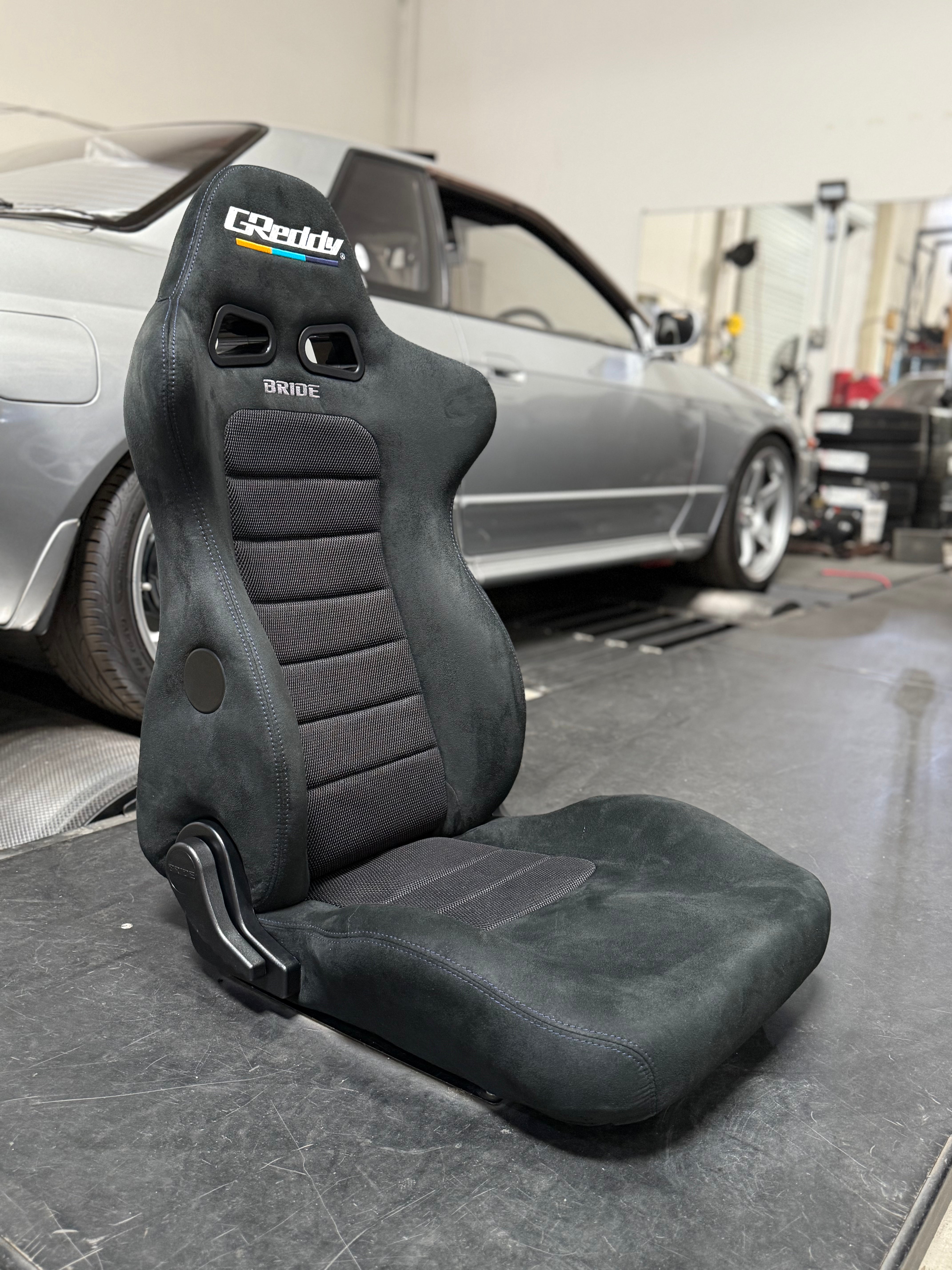 SOLD OUT!  2025 Reclining GReddy X BRIDE Euroster II Cruz Seat - Releasing 9/13 9am PST