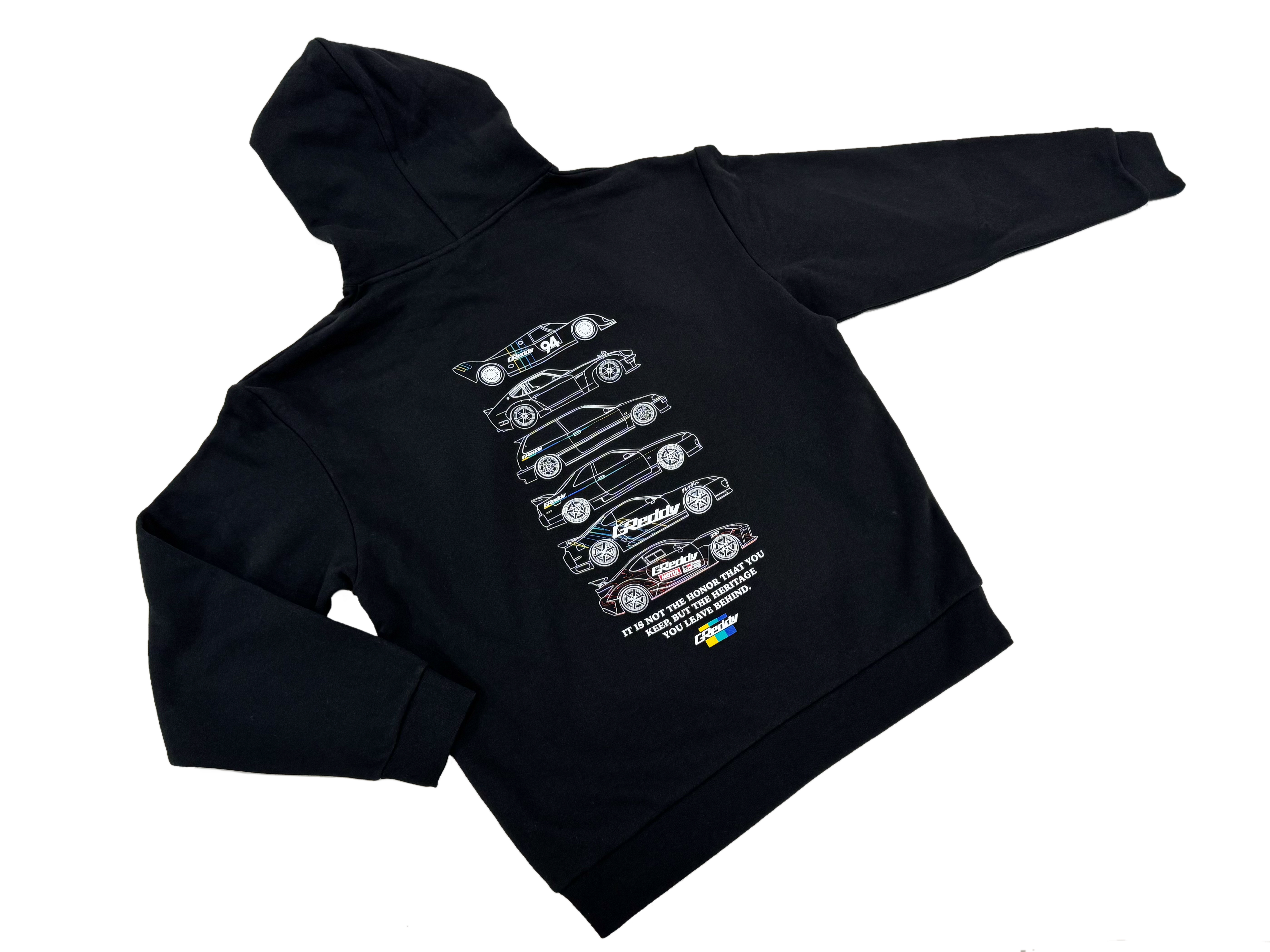 GReddy Heritage 4.0 Hood - Black