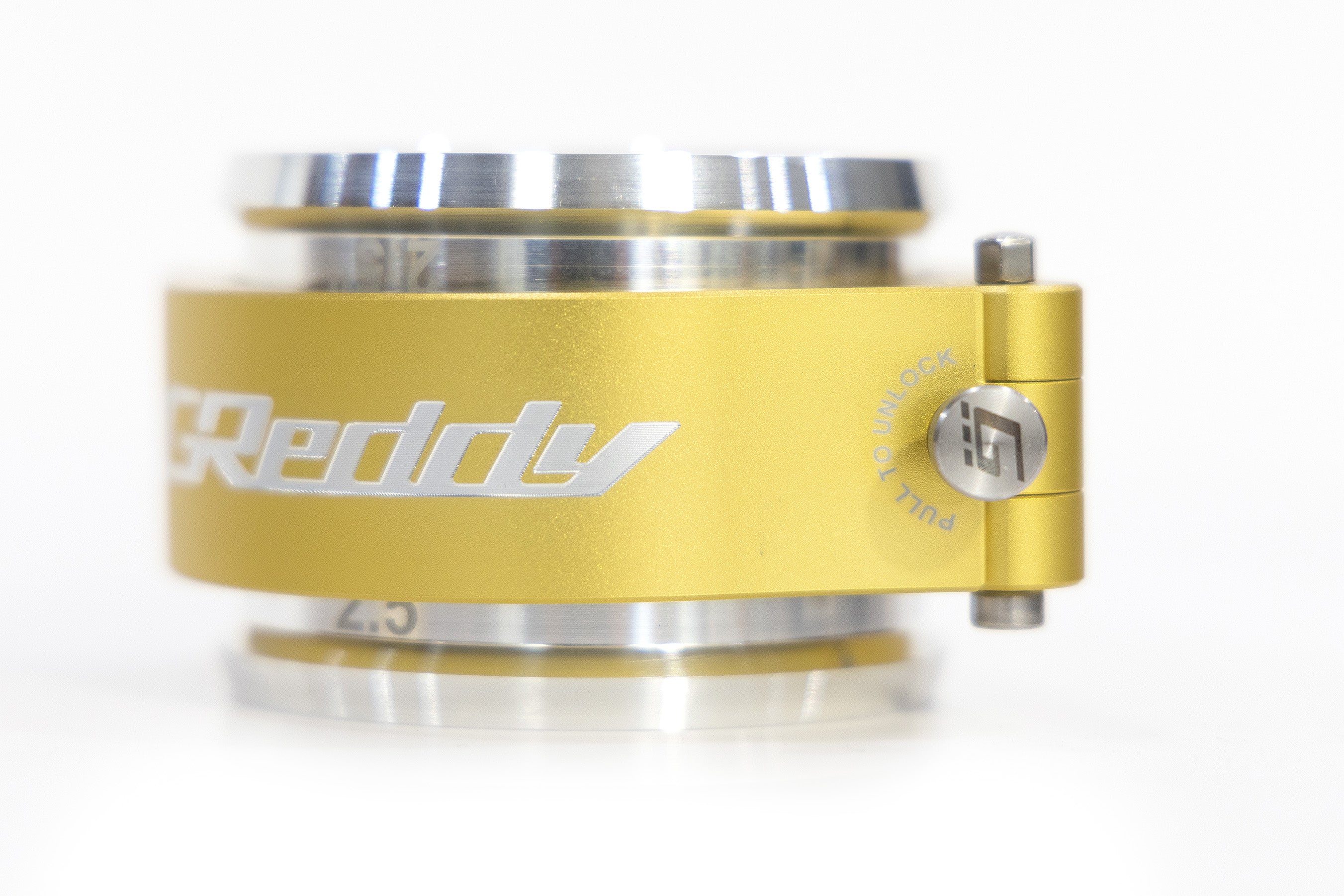 GReddy Boost Tube Clamp Set(s) - Aluminum/Gold - new sizes coming soon!