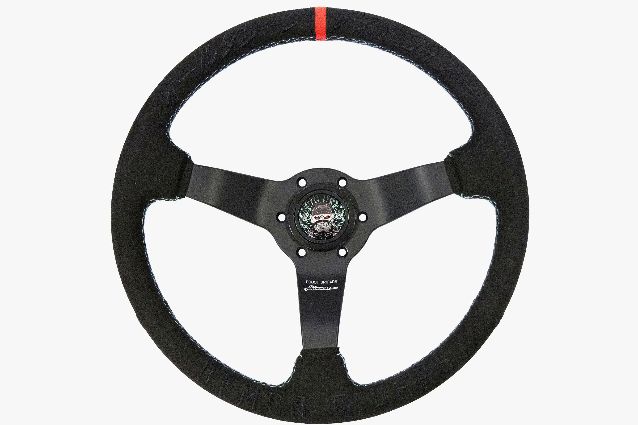 Boost Brigade x Karuma  Demon Ridahs Steering Wheel - Limited Ed. 300pcs world-wide
