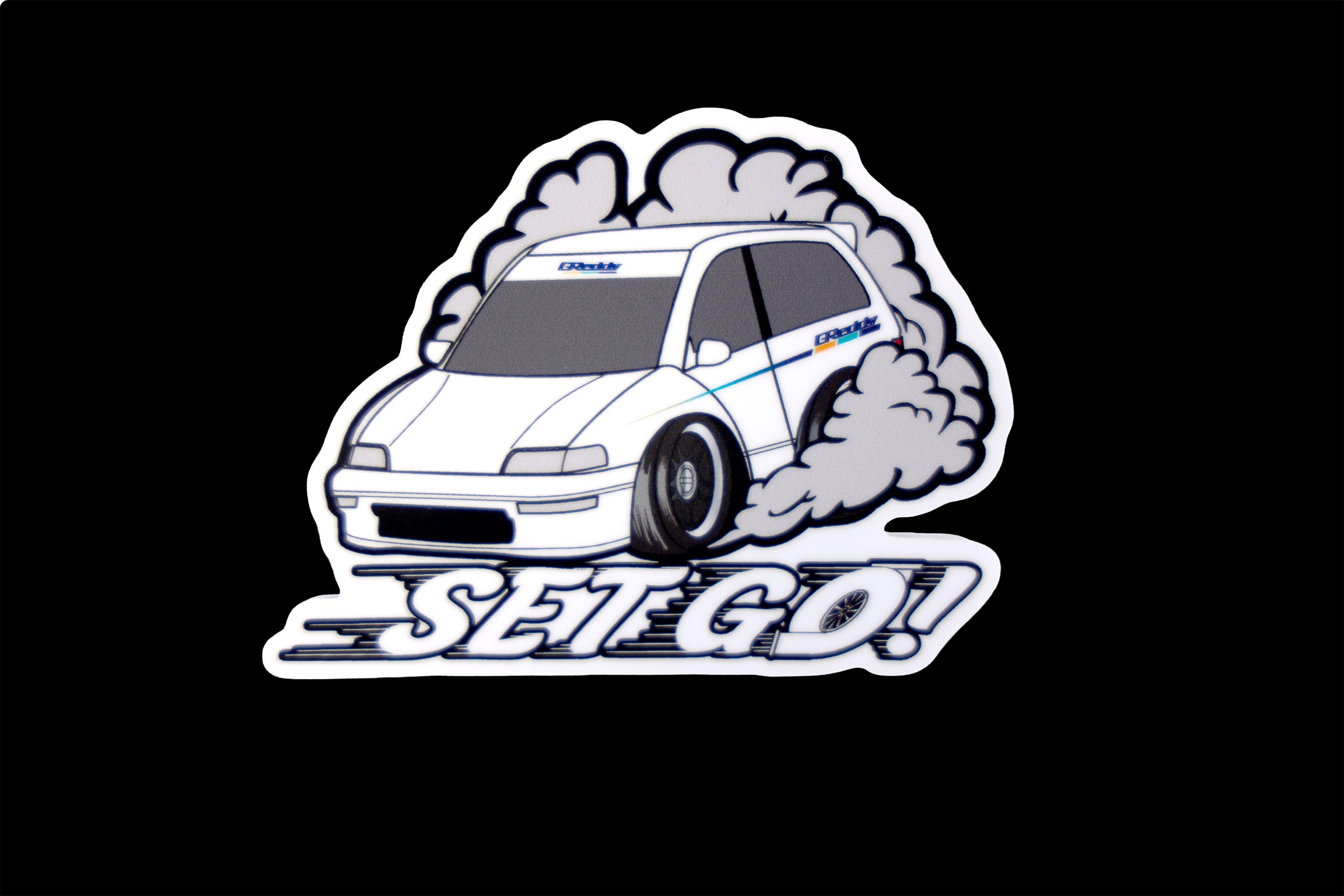 GReddy Set Go! - Sticker Pack