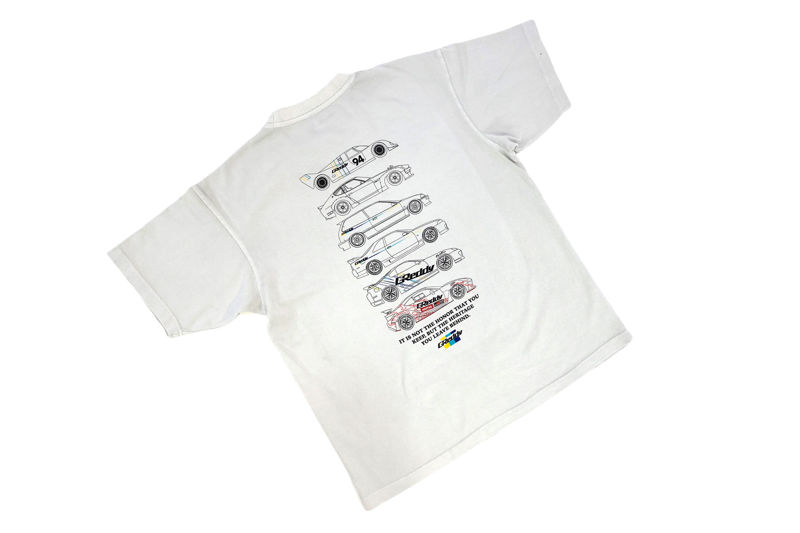 GReddy Heritage 4.0 Boxy Tee - Pigment Lunar Rock