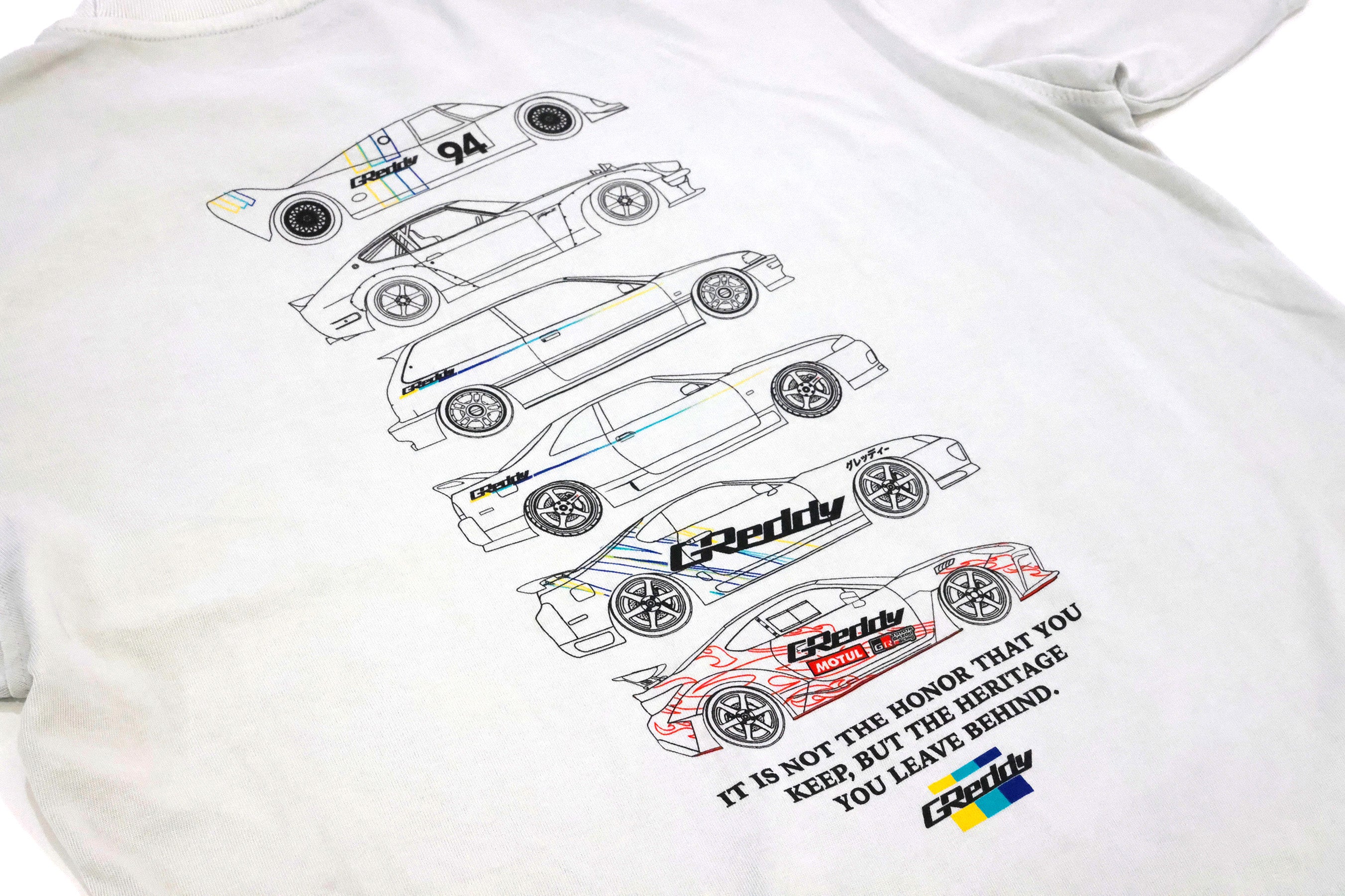 GReddy Heritage 4.0 Boxy Tee - Pigment Lunar Rock
