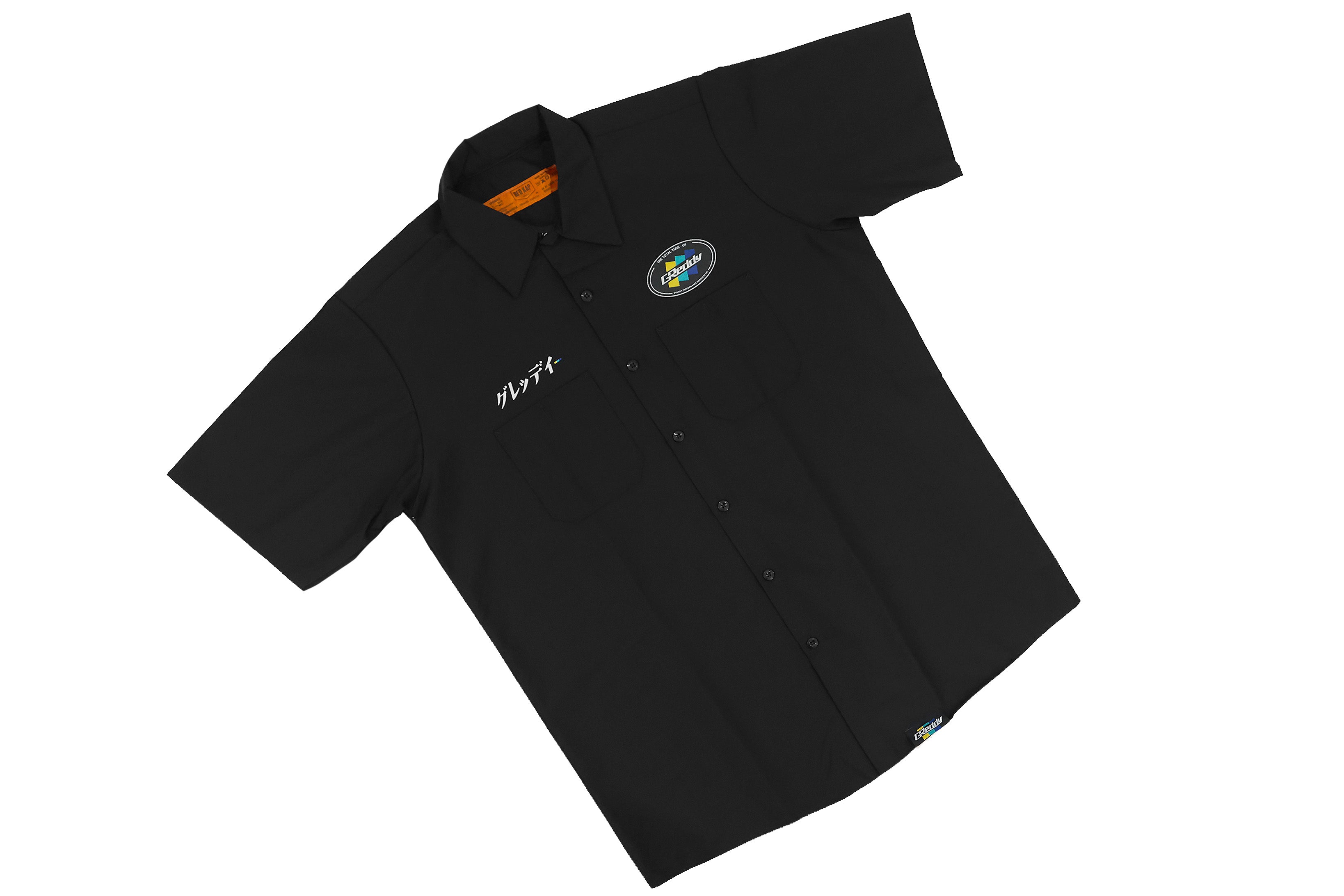 GReddy Mechanic's Button-up Work Shirt(s) V3 - Black