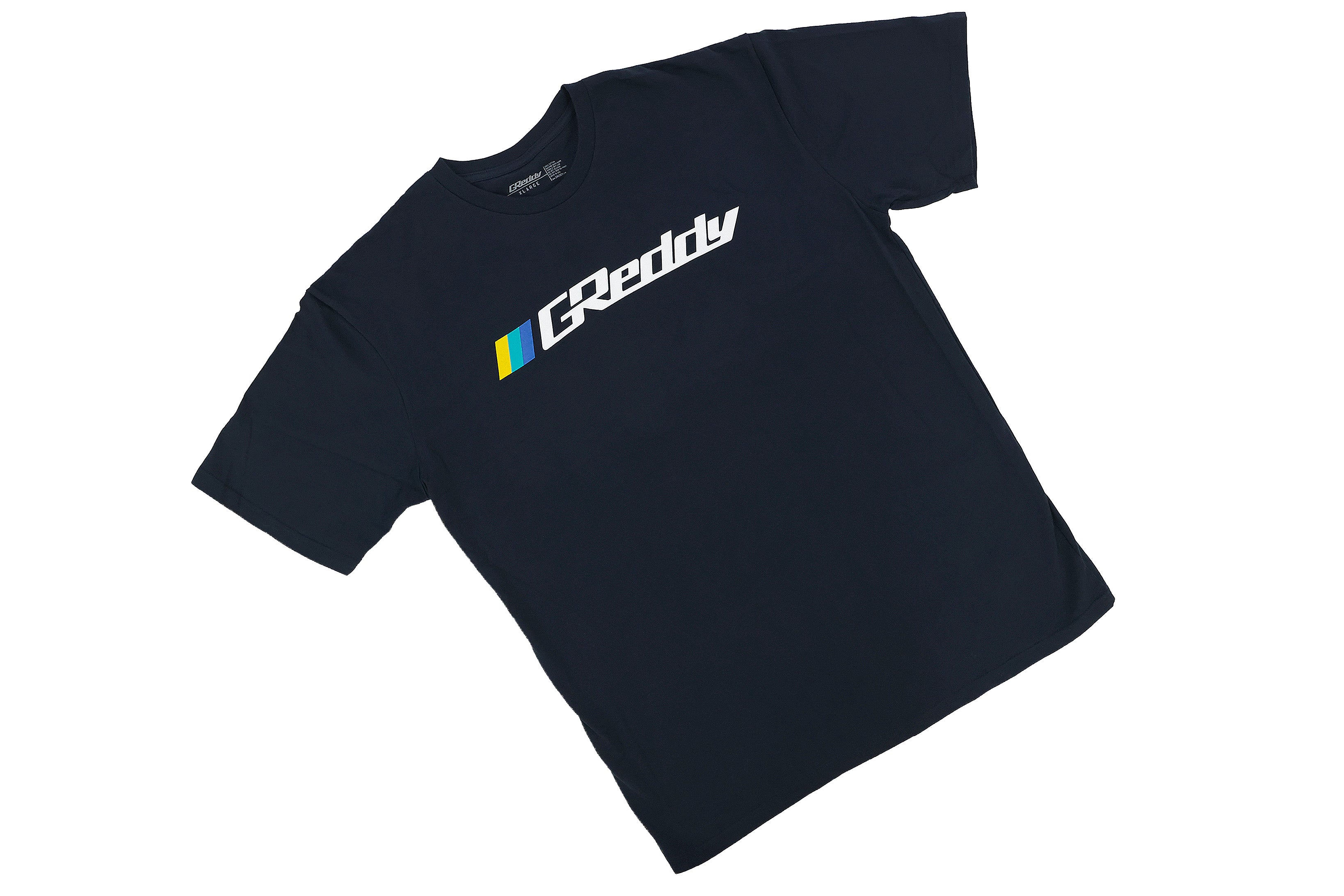GReddy OG Logo Tee (with 3 stripes) - Navy
