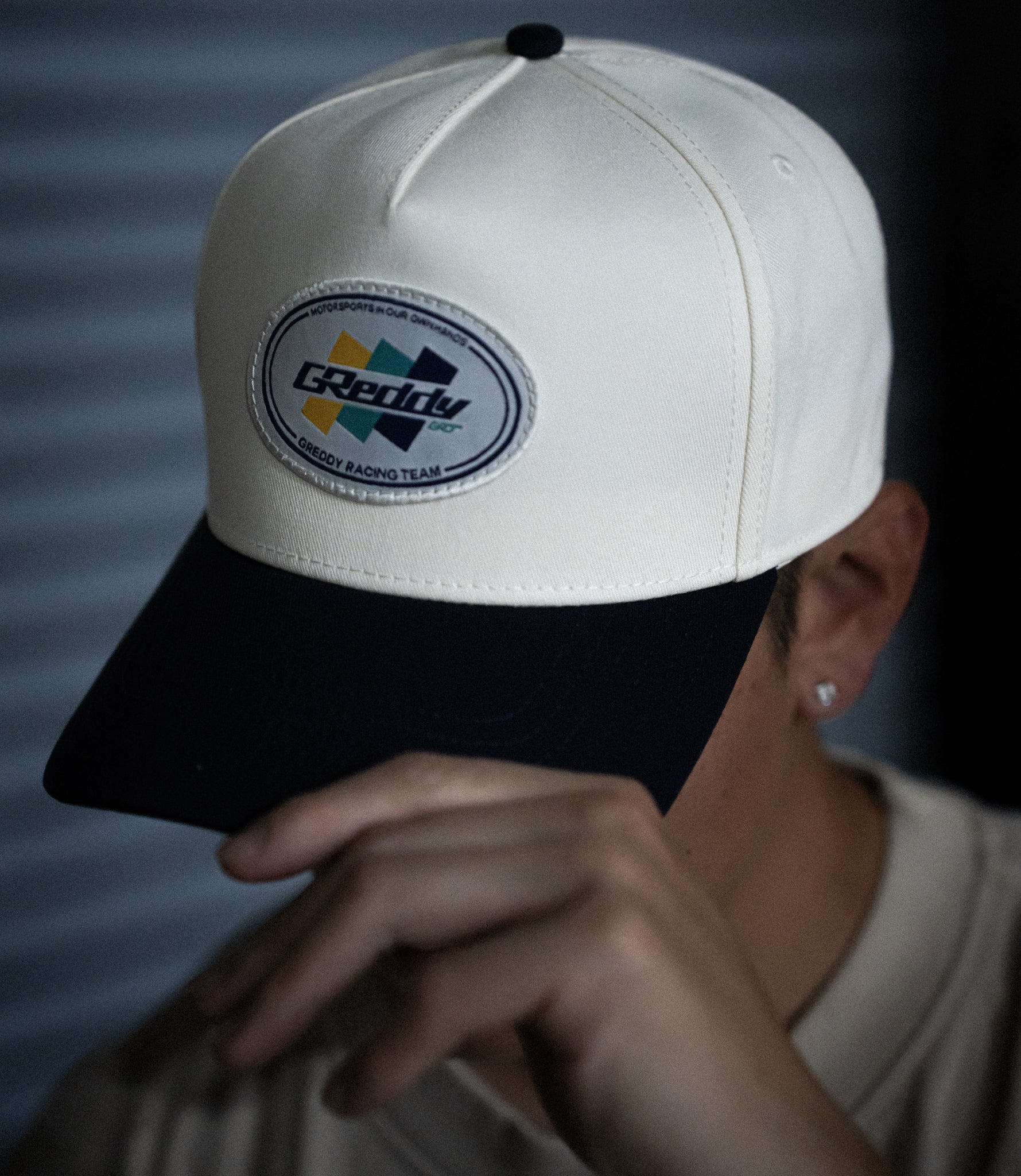 GReddy Racing Team A-Frame Cap - Navy / White