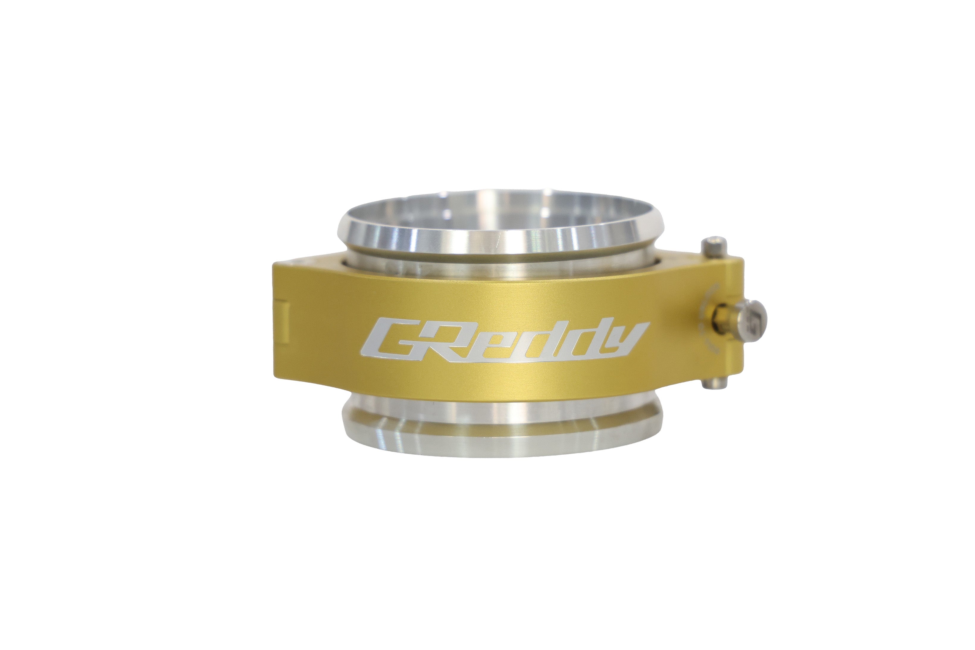 GREDDY 70mm BOOST TUBE CLAMP WITH WELD-ON RINGS (GOLD) - (22420275)