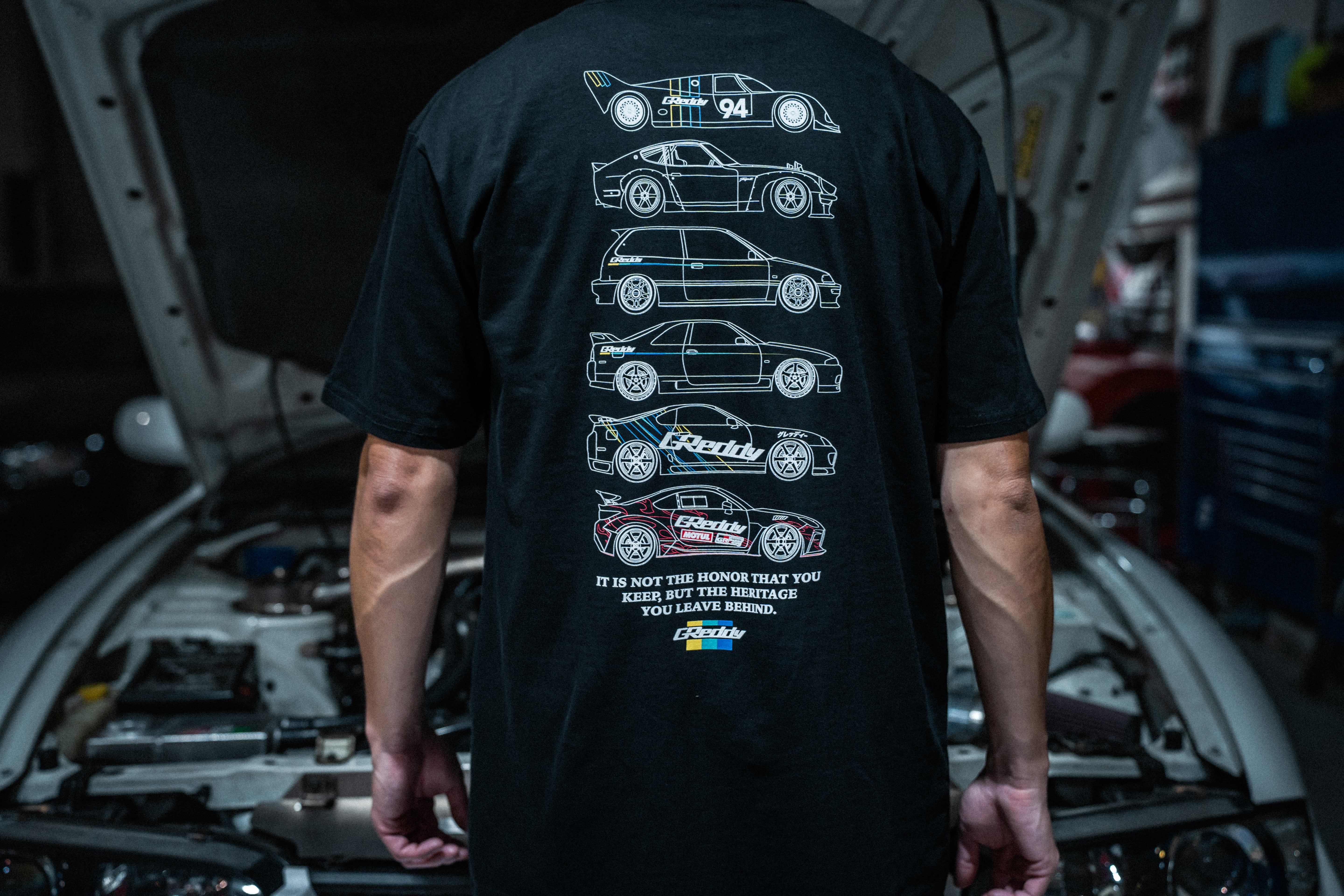 GReddy Heritage 4.0 Tee - Black