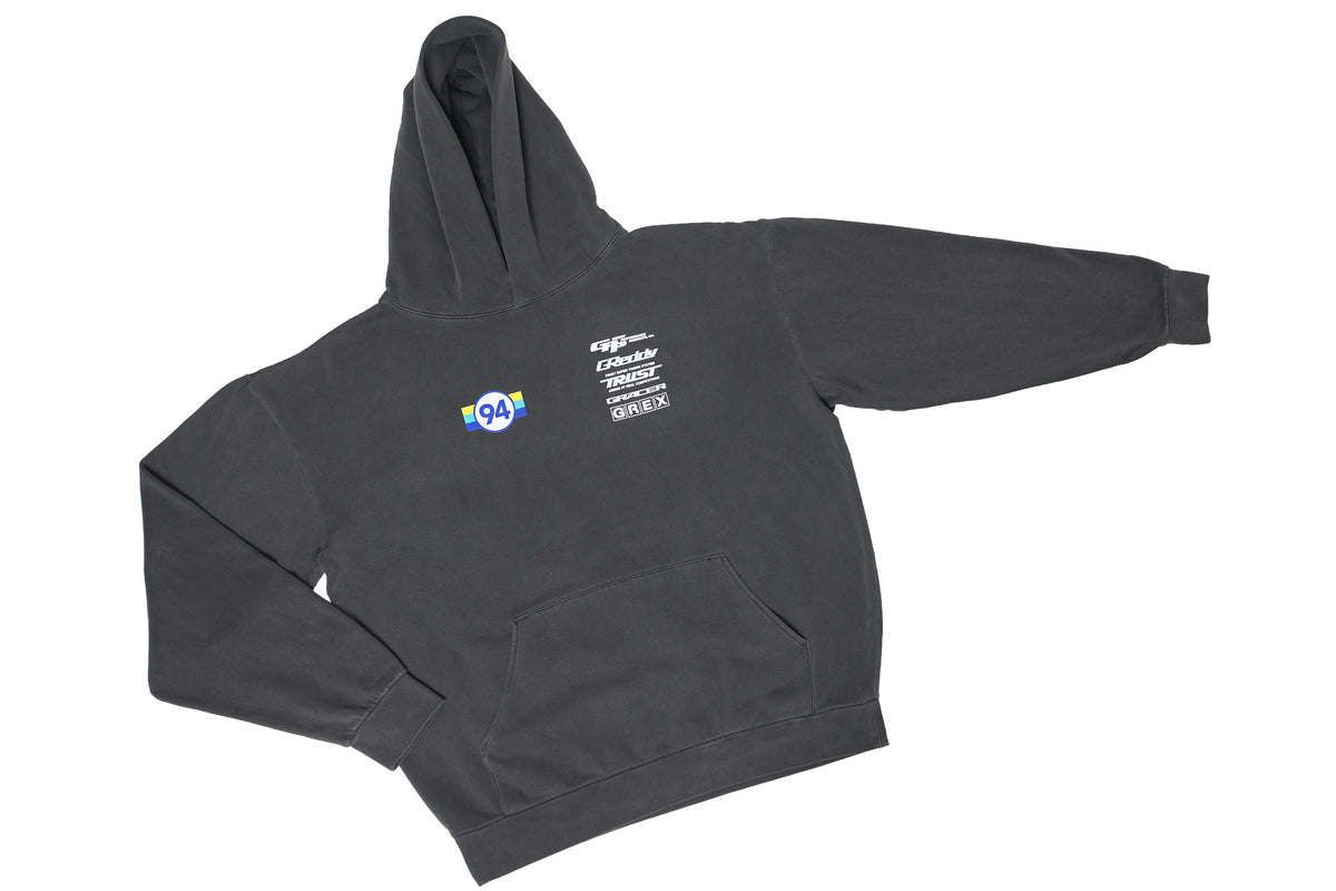 GReddy Established Hoodie - Pigment Black