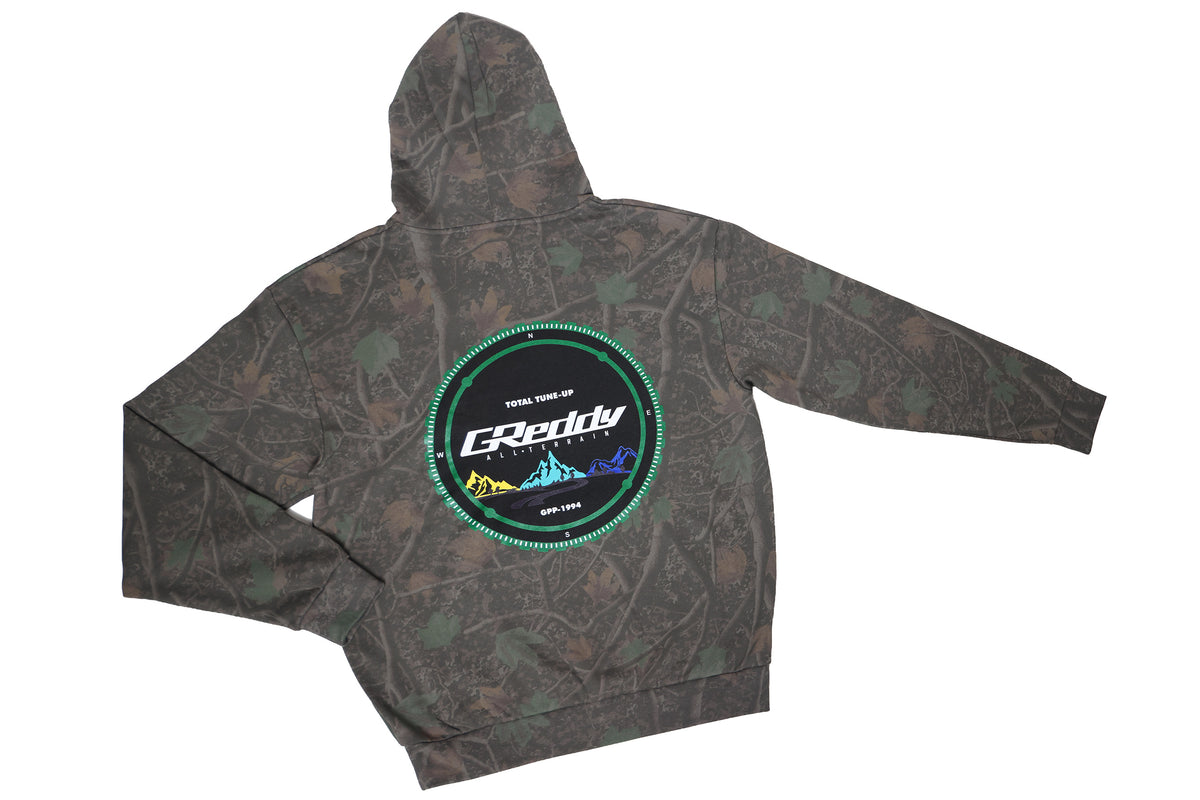 GReddy All Terrain Seal Hoodie - Darkwood Tree Camo