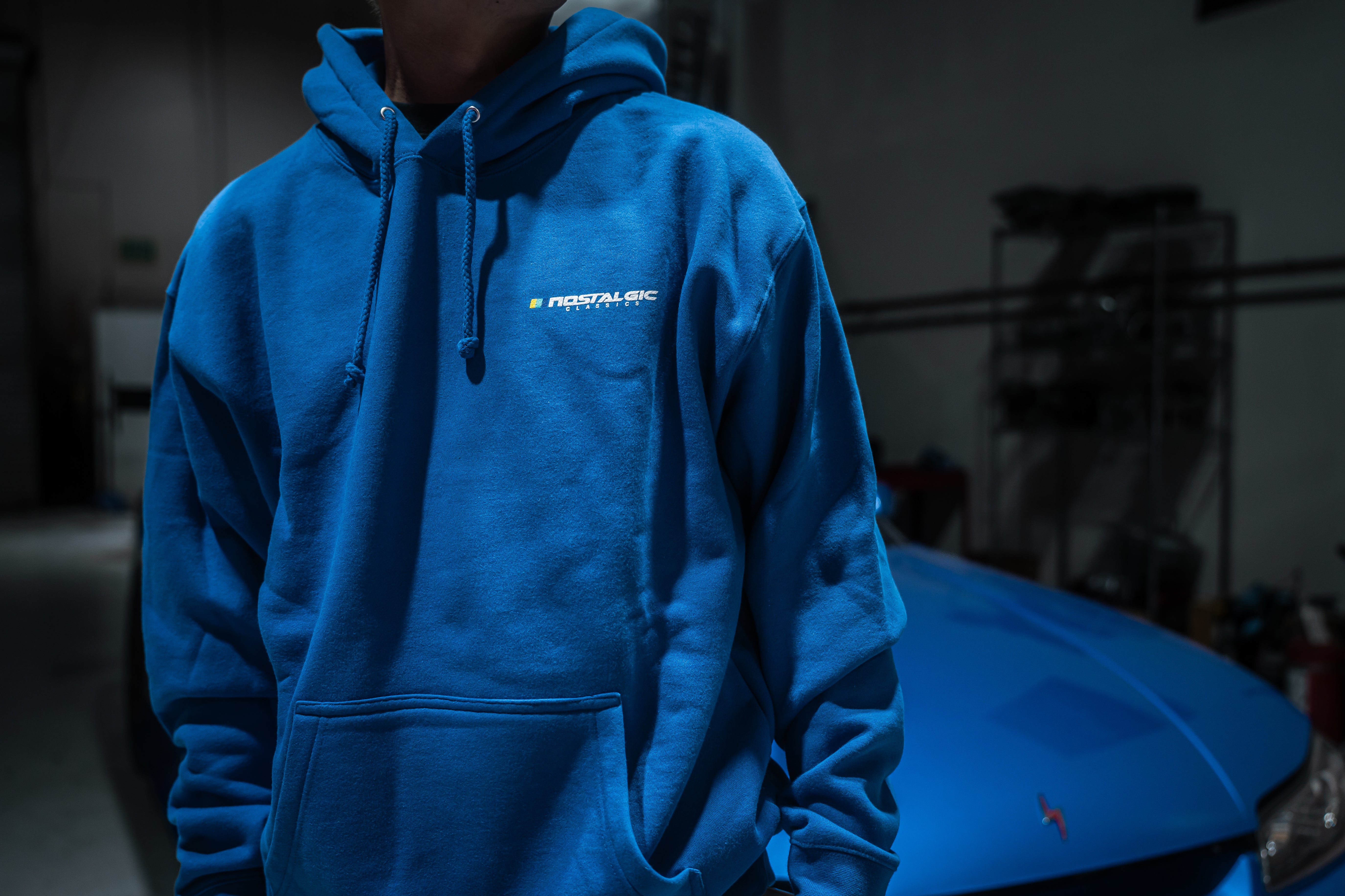 Nostalgic Classics Trust Pullover Hood - Royal