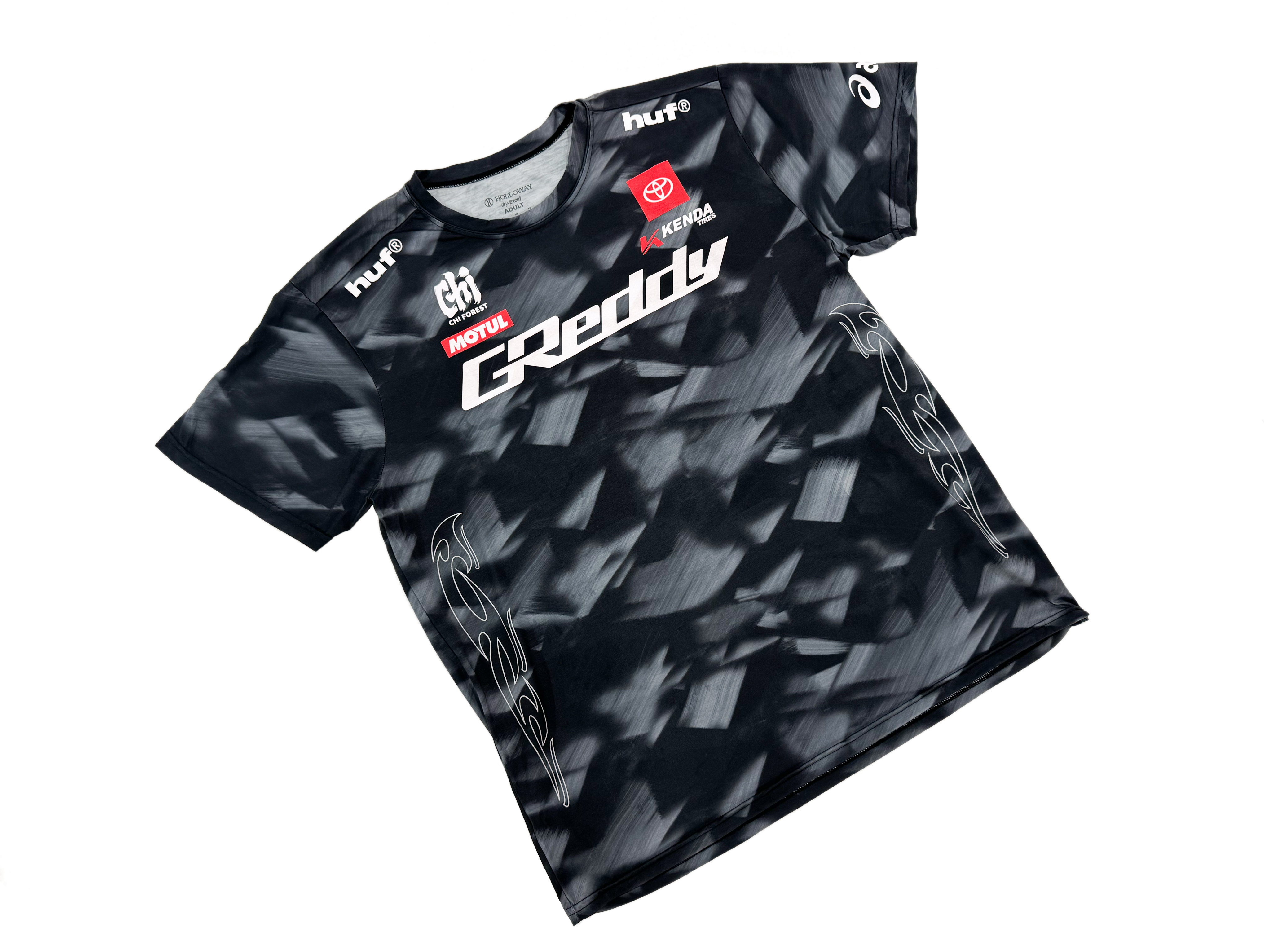 GReddy x Gushi LB2 Tee - Glacier Black