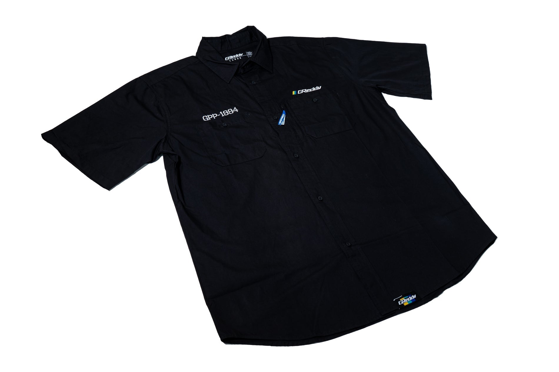 GReddy Mechanic's Button-up Work Shirt(s) 2.0 - Black